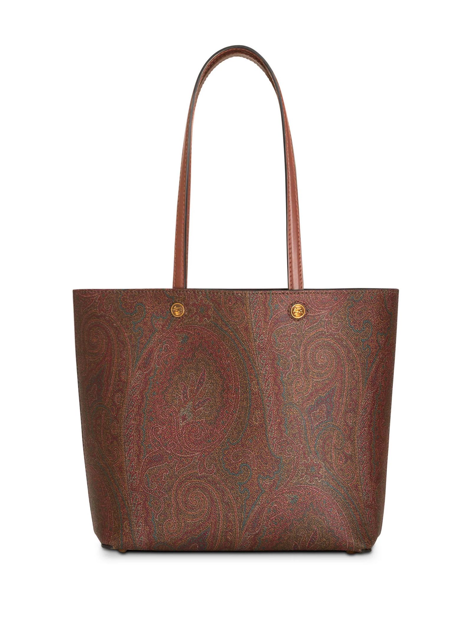 Shop Etro Medium Essential Tote Bag In Brown