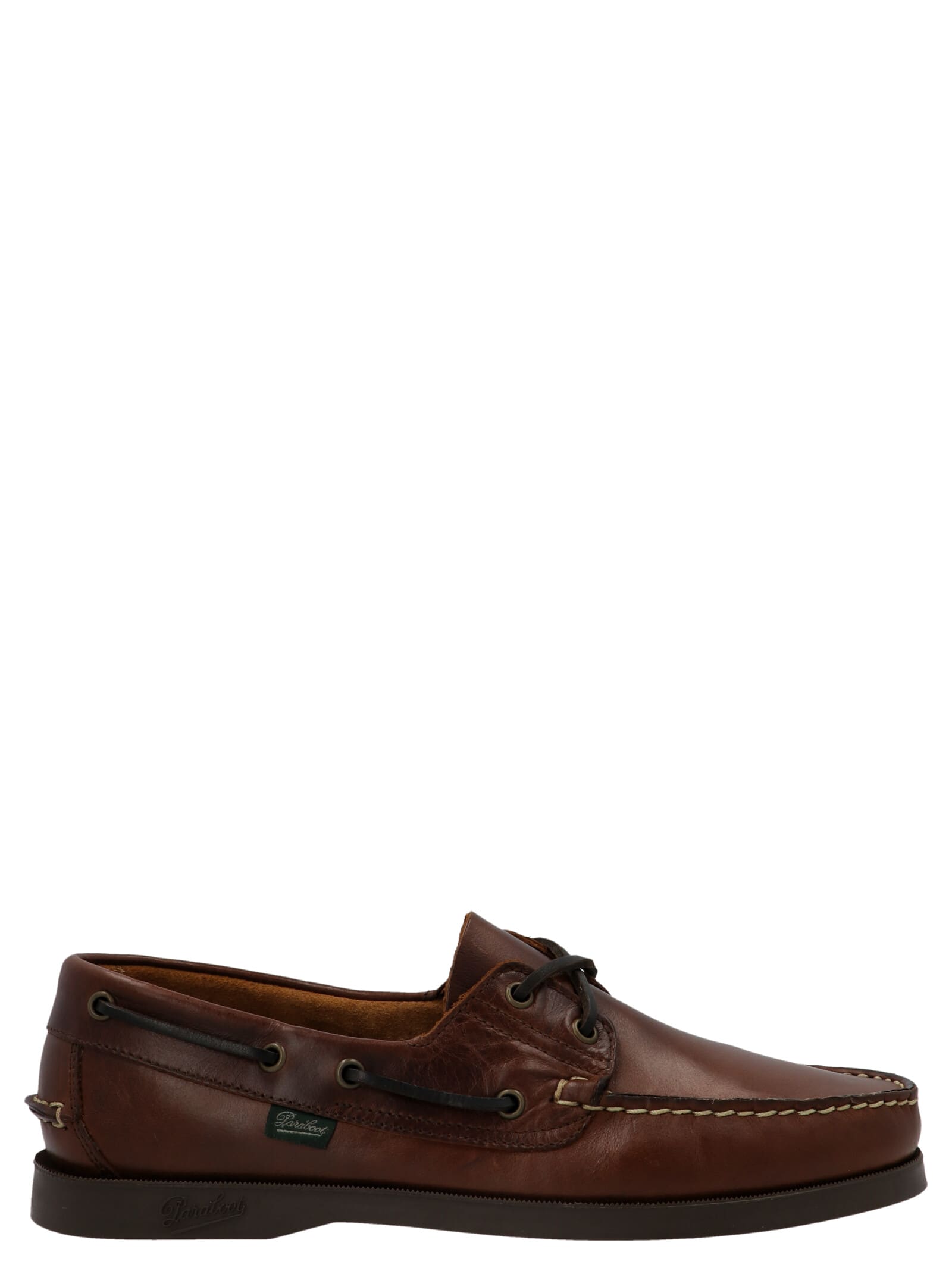 Shop Paraboot Barth Boat Shoes In Brown