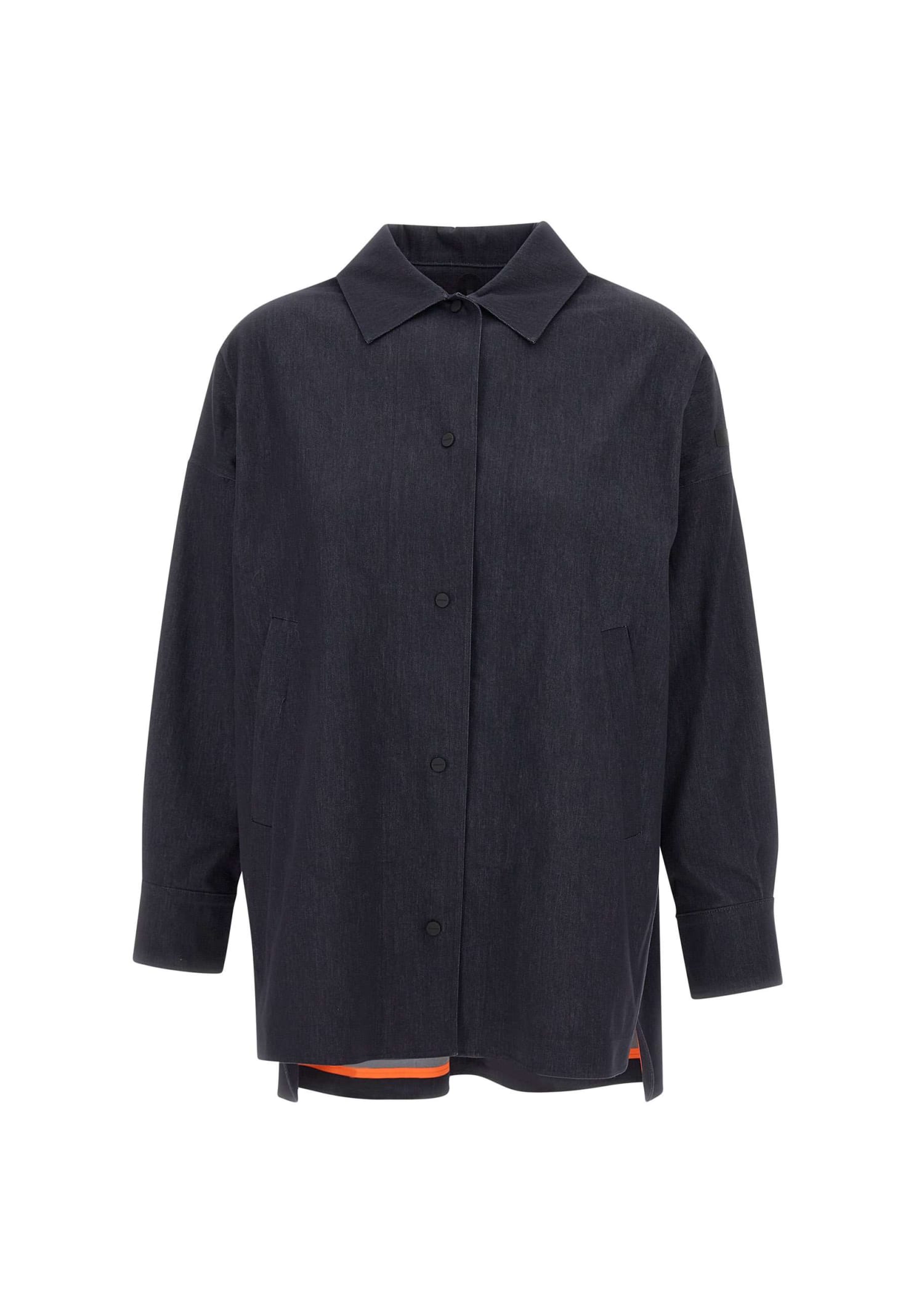 Shop Rrd - Roberto Ricci Design Marina Overshirt Jacket In Blue