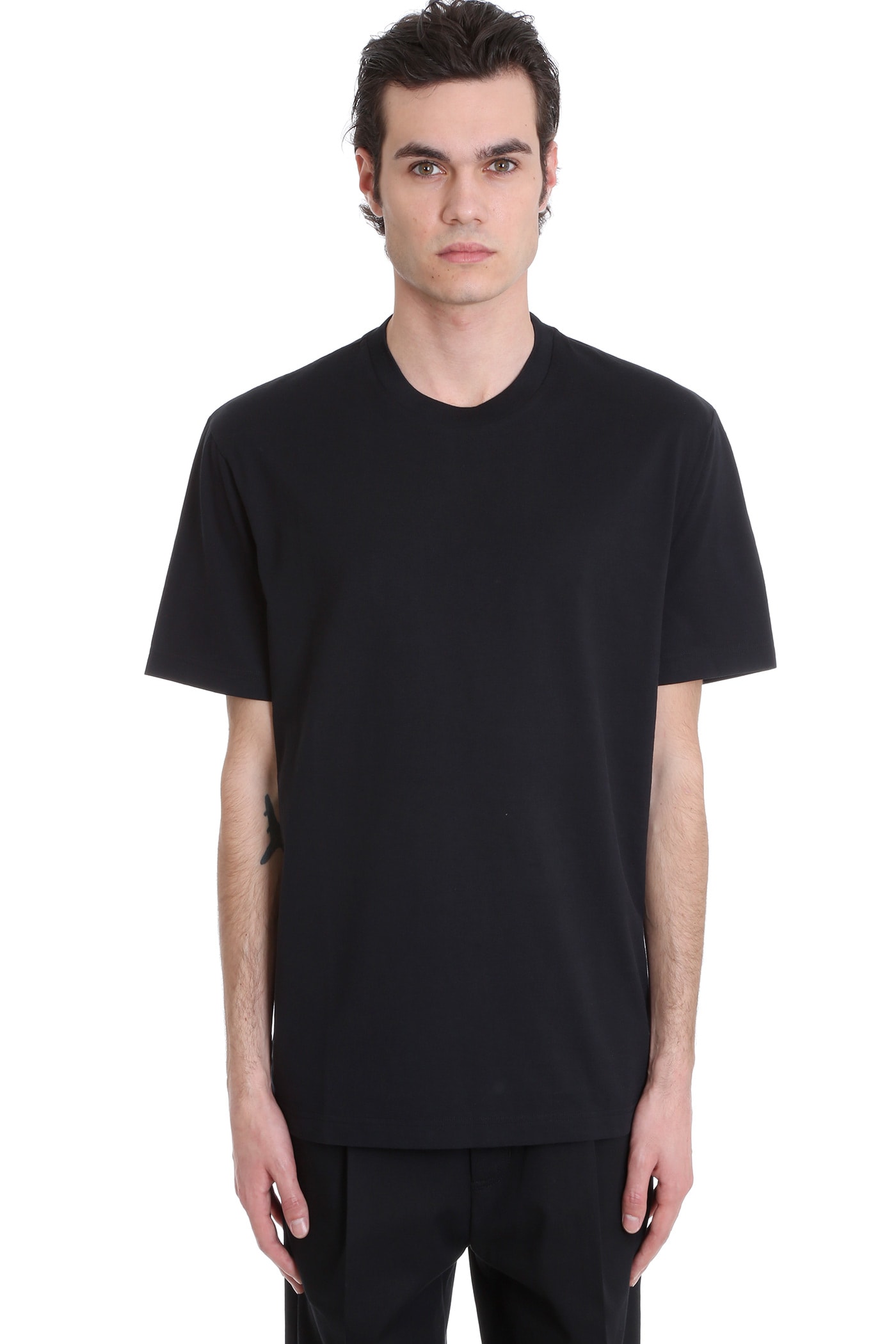 Acne Studios Everrick T-shirt In Black Cotton