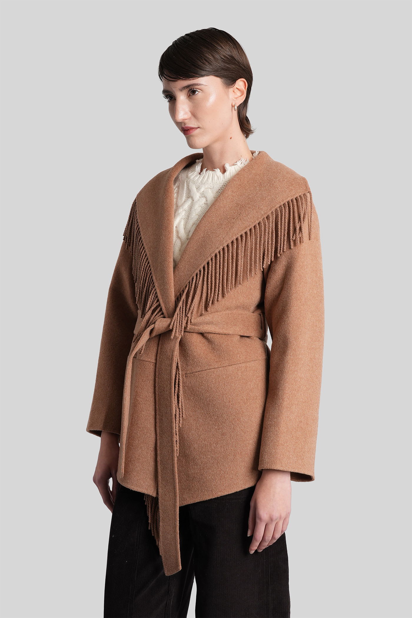 Simkhai Rowen In Camel Wool In Brown