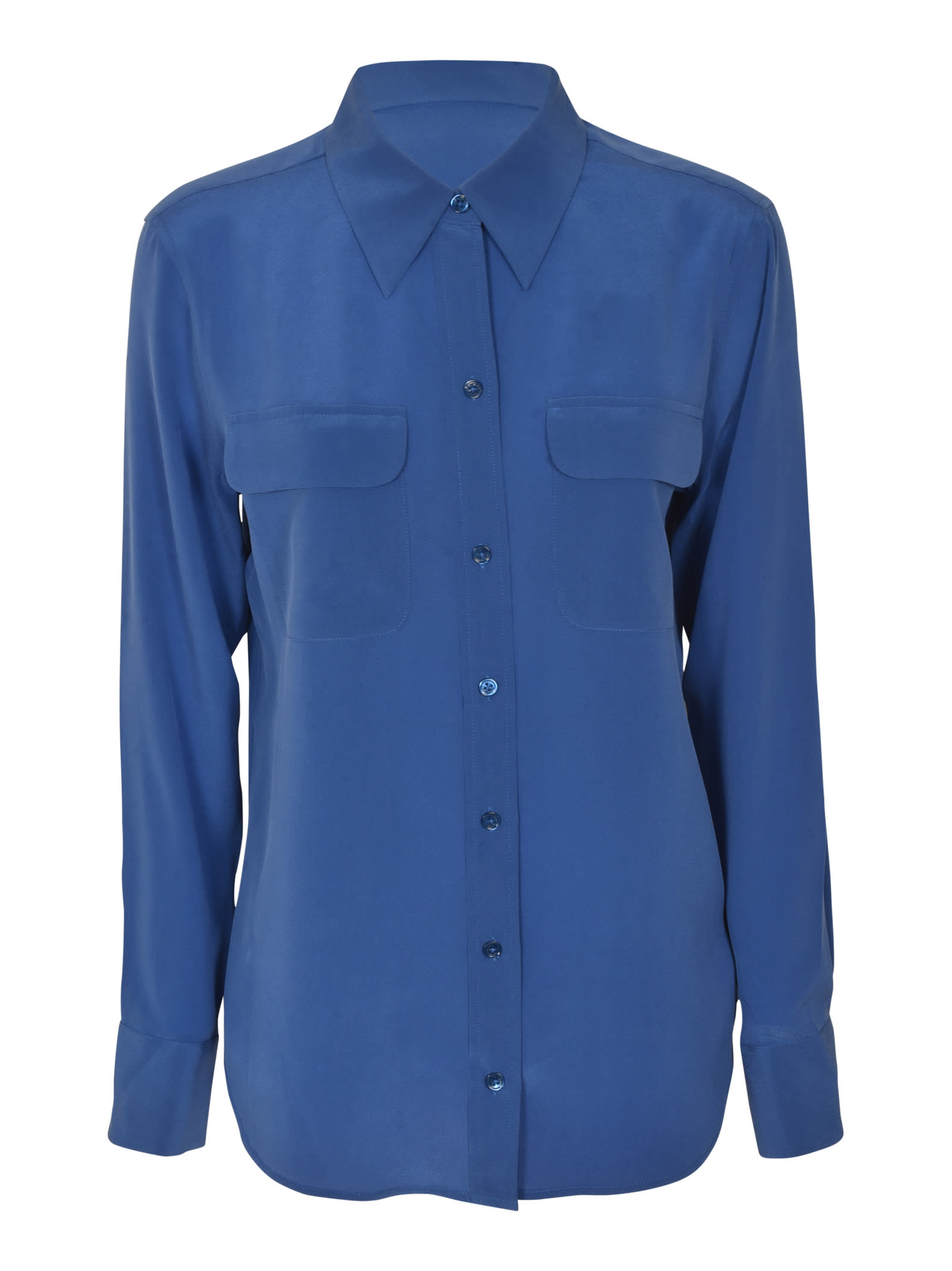 Shop Equipment Long-sleeved Shirt In True Blue