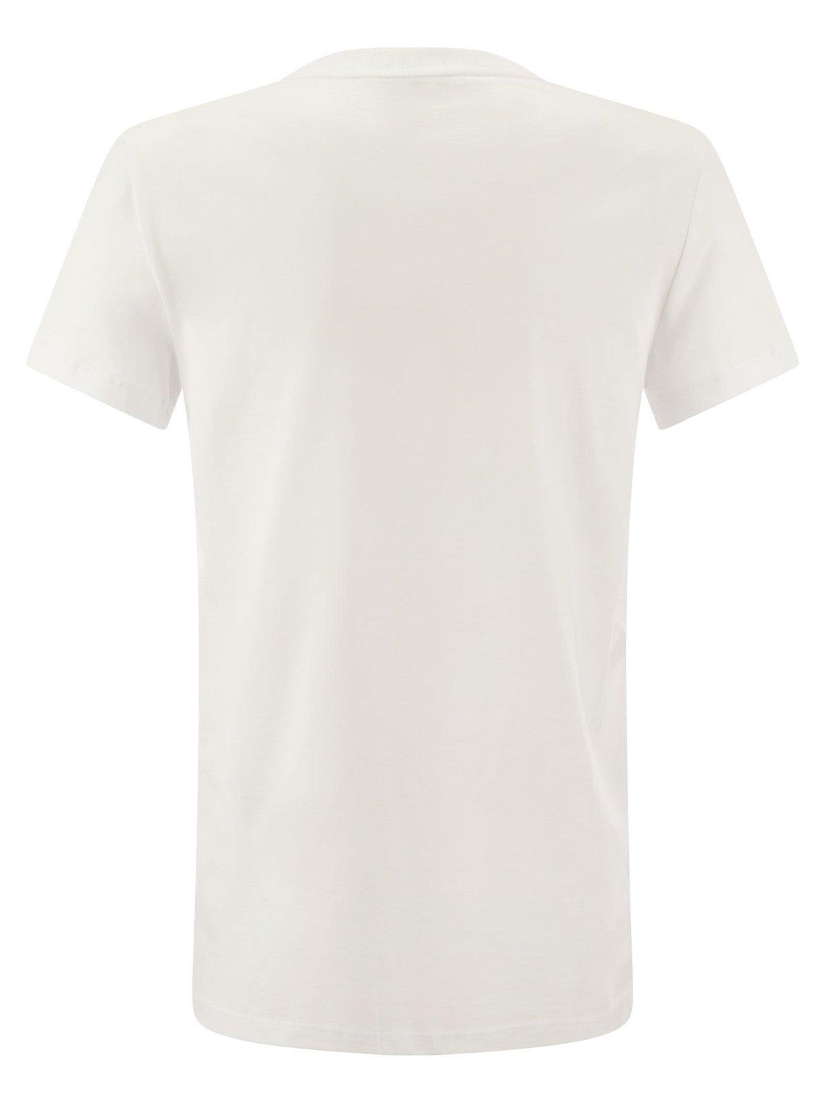 Shop Max Mara Crewneck Short-sleeved T-shirt