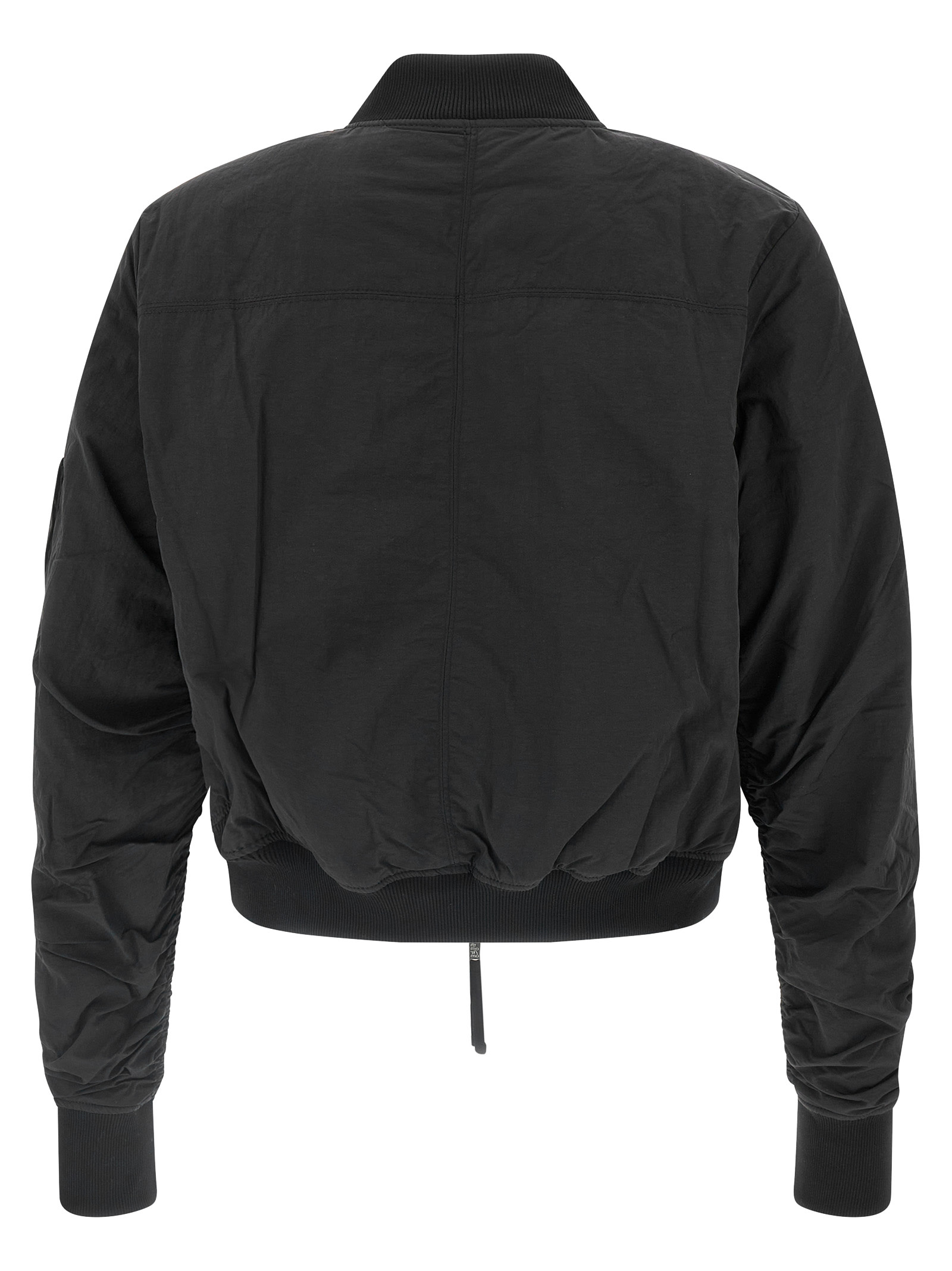 Thom Krom Ribbed M J 75 Bomber Jacket In Black