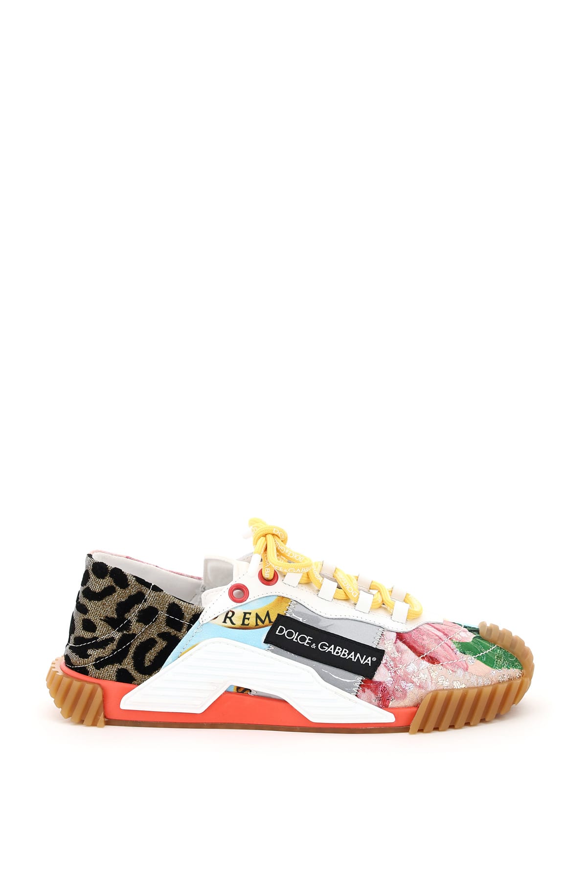 Dolce & Gabbana Sn1 Patchwork Sneakers