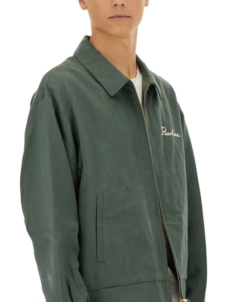 Shop Visvim Alcan Jacket In Green