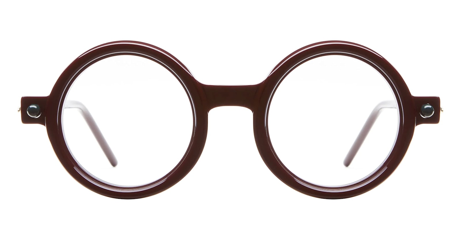 Kuboraum Mask P1 Dr - Bordeaux Rx Glasses In Burgundy