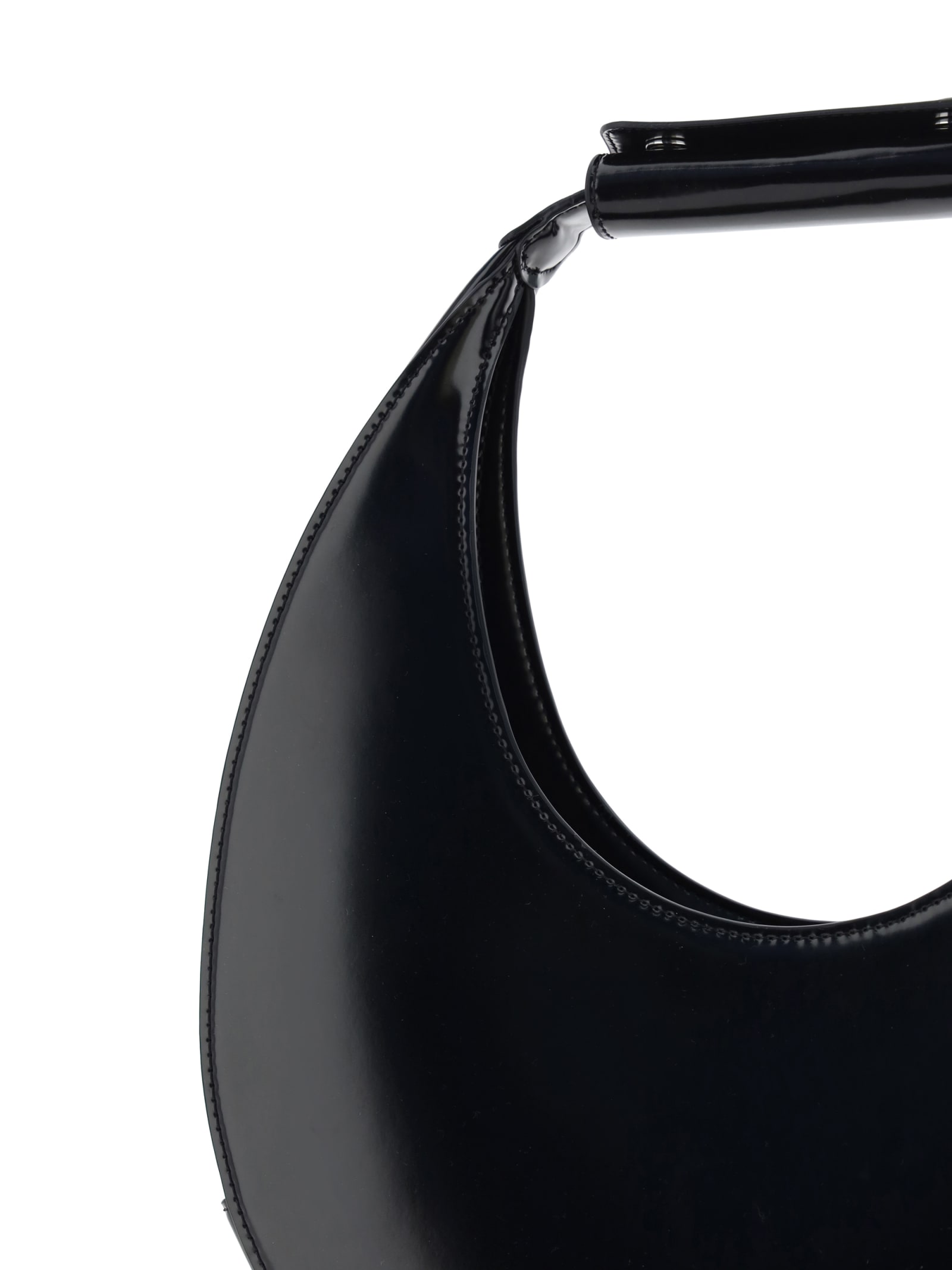 Shop Staud Moon Tote Bag In Black