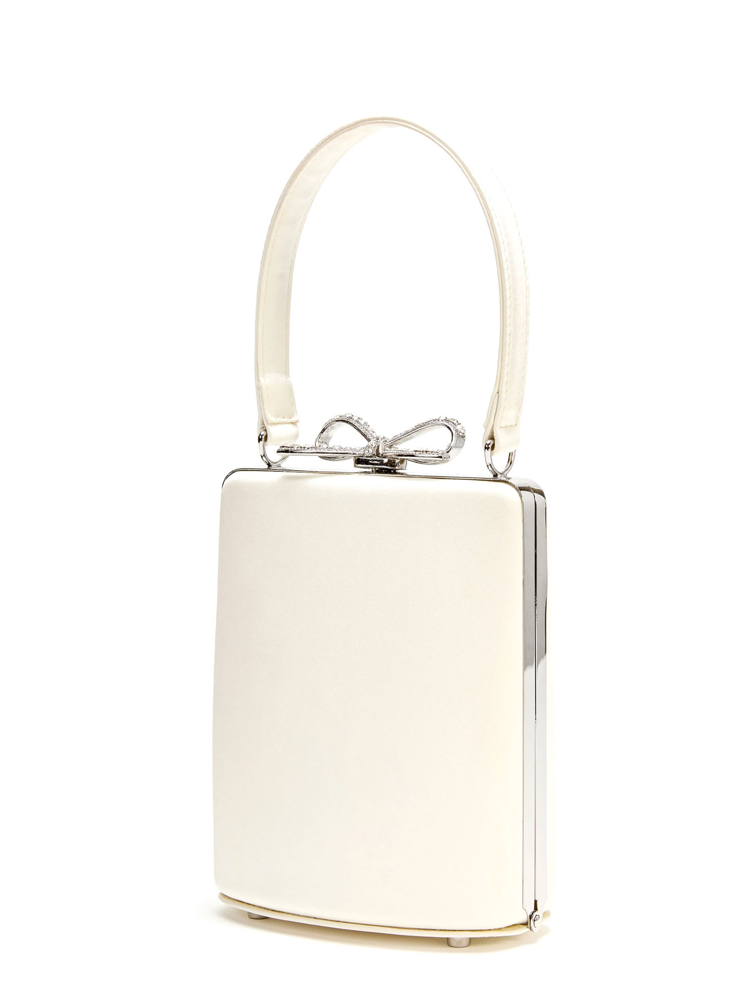Shop Self-portrait Handbag In White