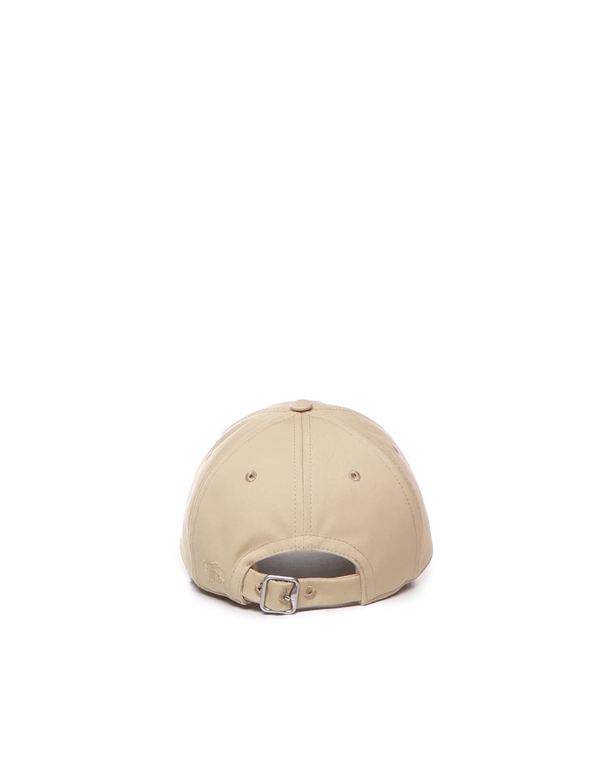 Shop Burberry Cotton-blend Baseball Cap In Beige