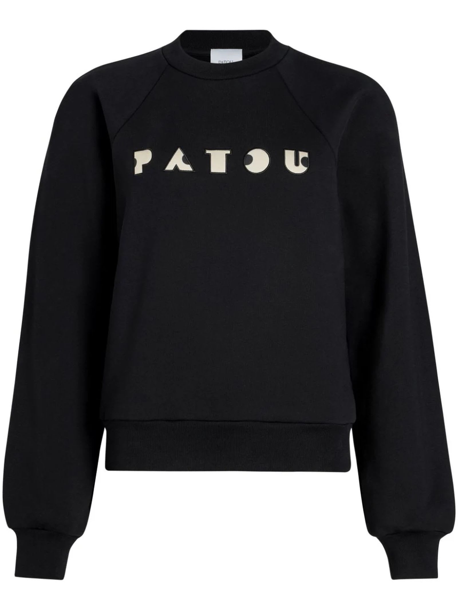 Black Organic Cotton Sweatshirt