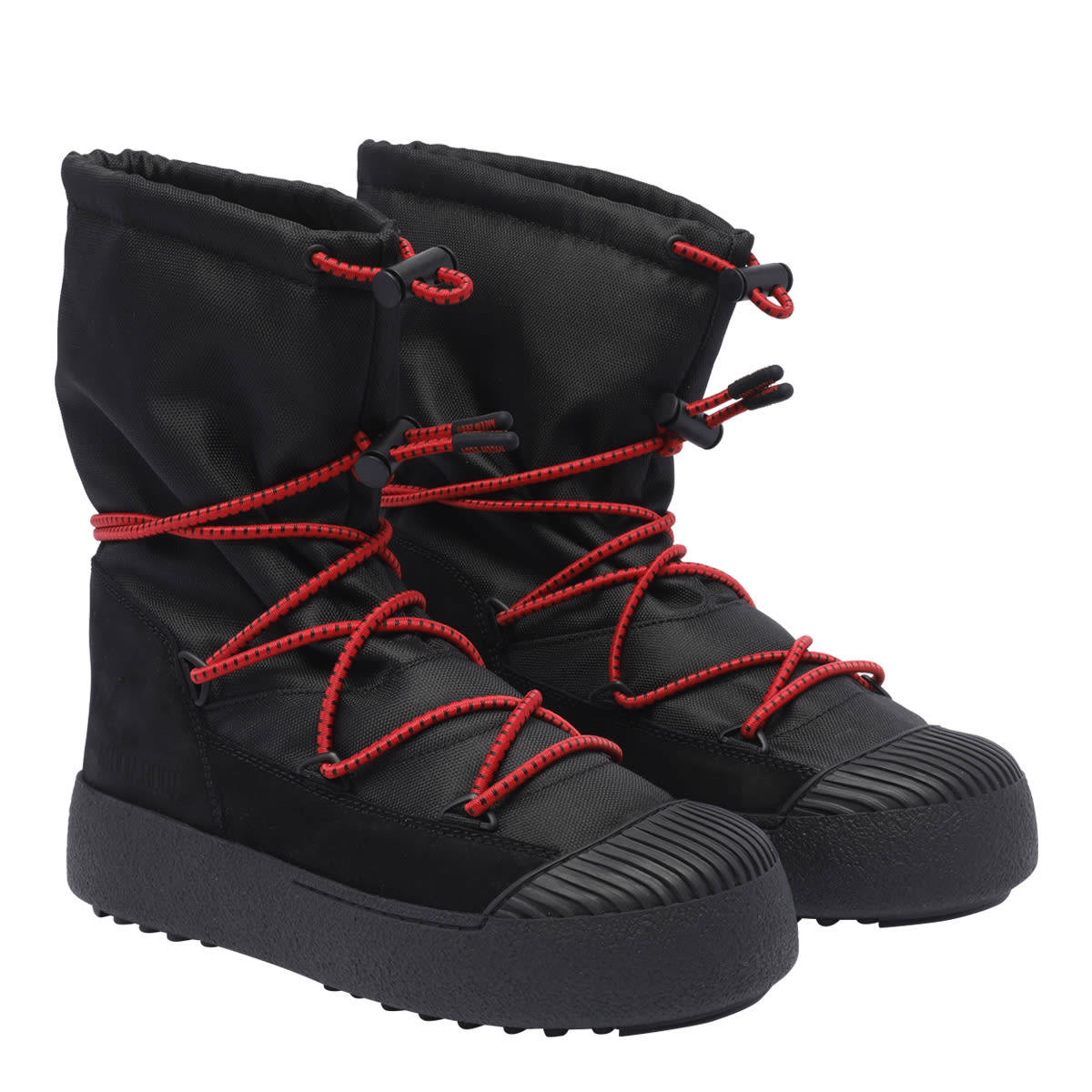 Shop Moon Boot Mtrack Polar Cordy Bootie In Black