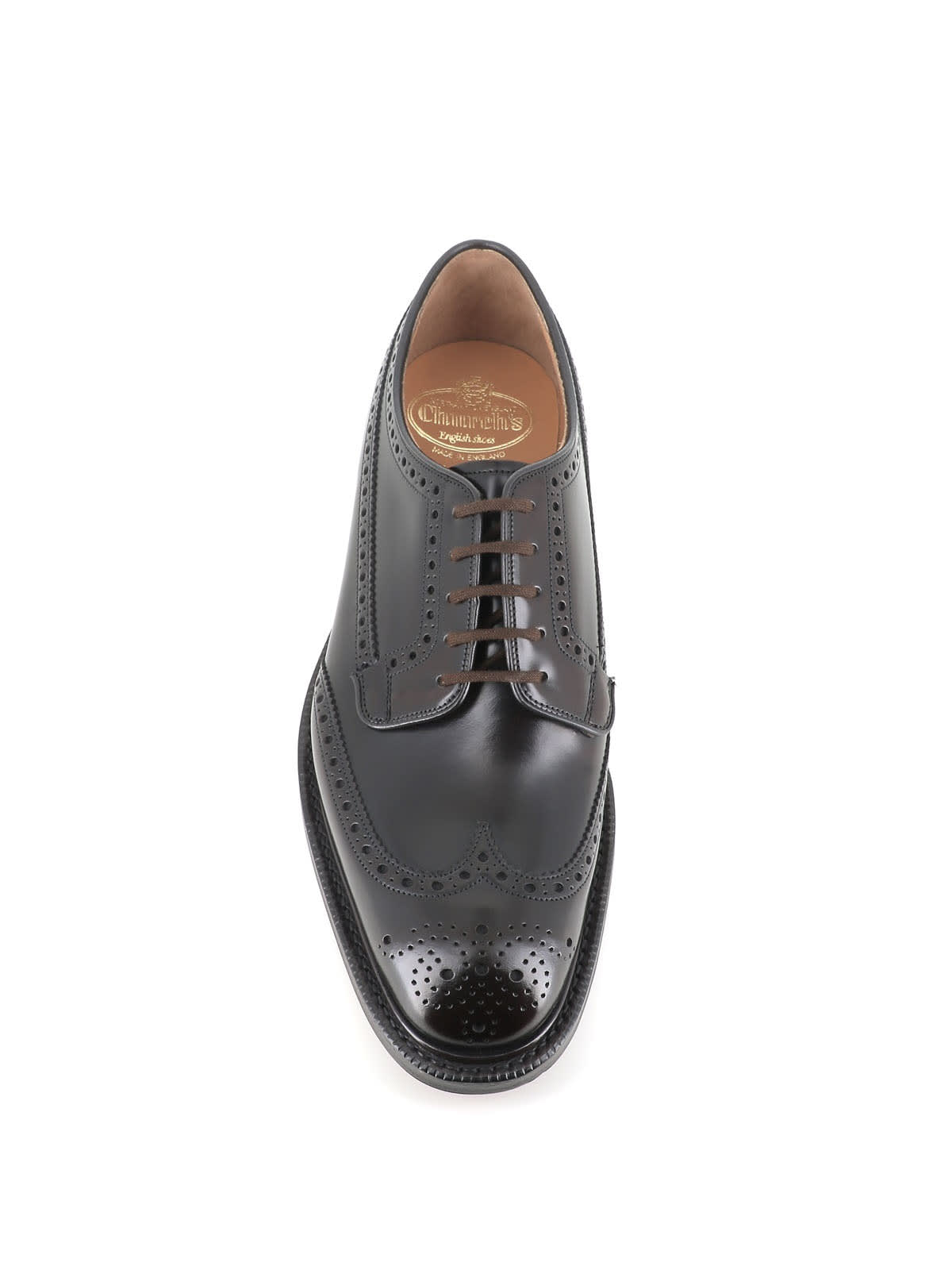 Shop Church's Brogues Grafton In Ebony