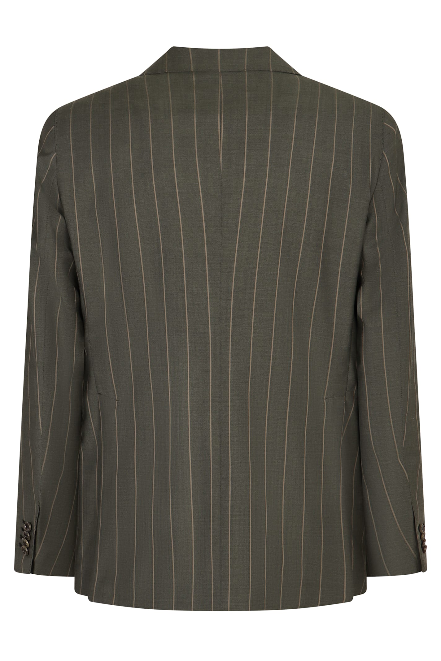 Tagliatore Two-piece Wool Suit In Green