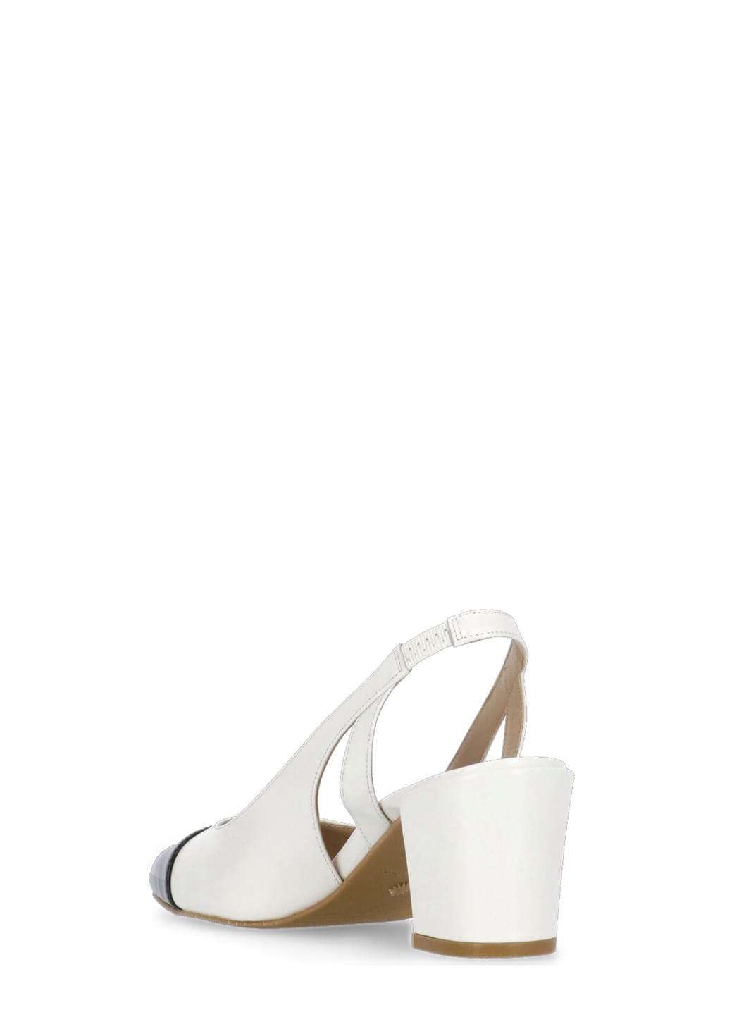 Stuart Weitzman Sleek 50 Calf Leather Slingback Pumps In White