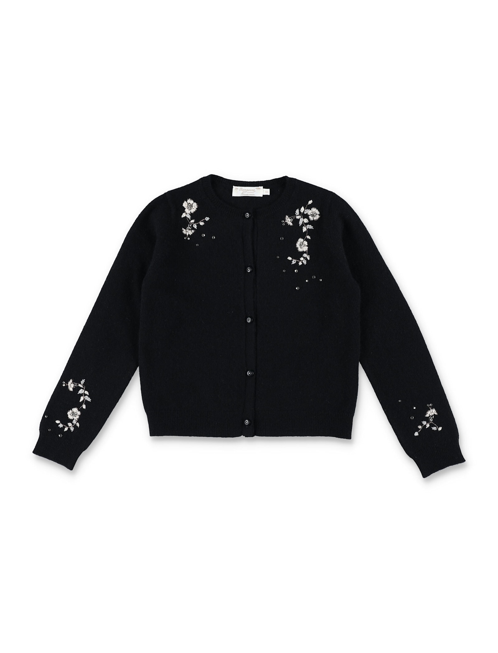 Bonpoint Tonia Cardigan In Noir