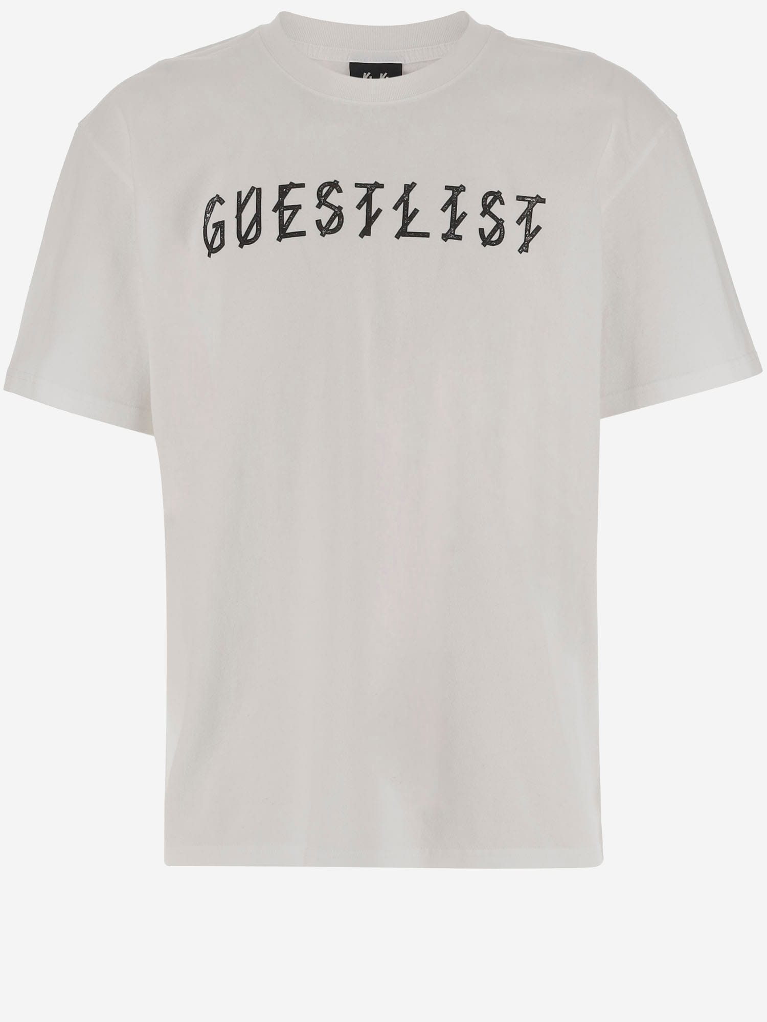 44 Label Group Cotton T-shirt With Print In Neutral