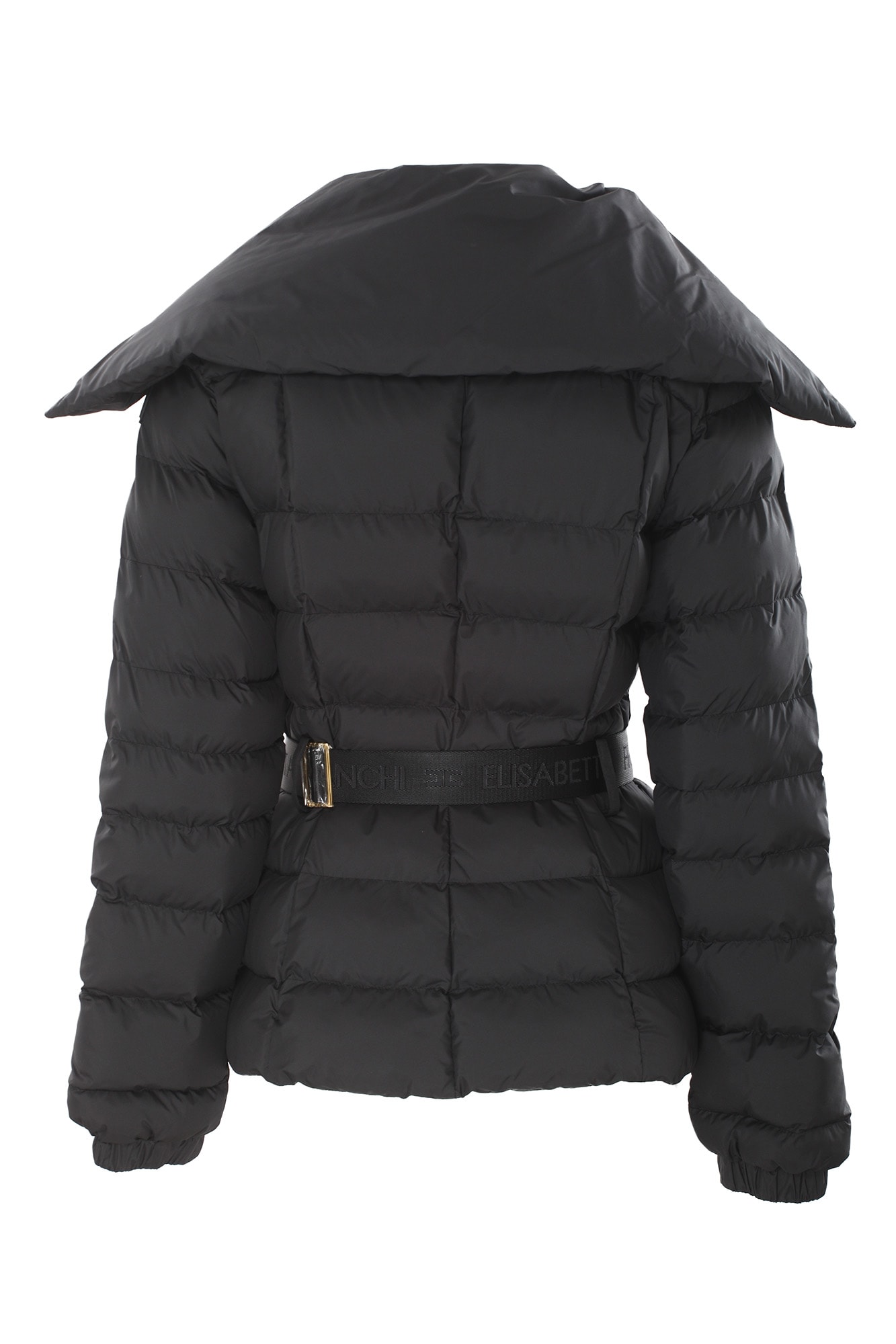 Shop Elisabetta Franchi Coats Black