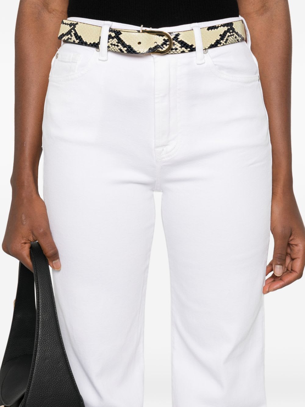 7 For All Mankind Modern Dojo Denim Jeans In White