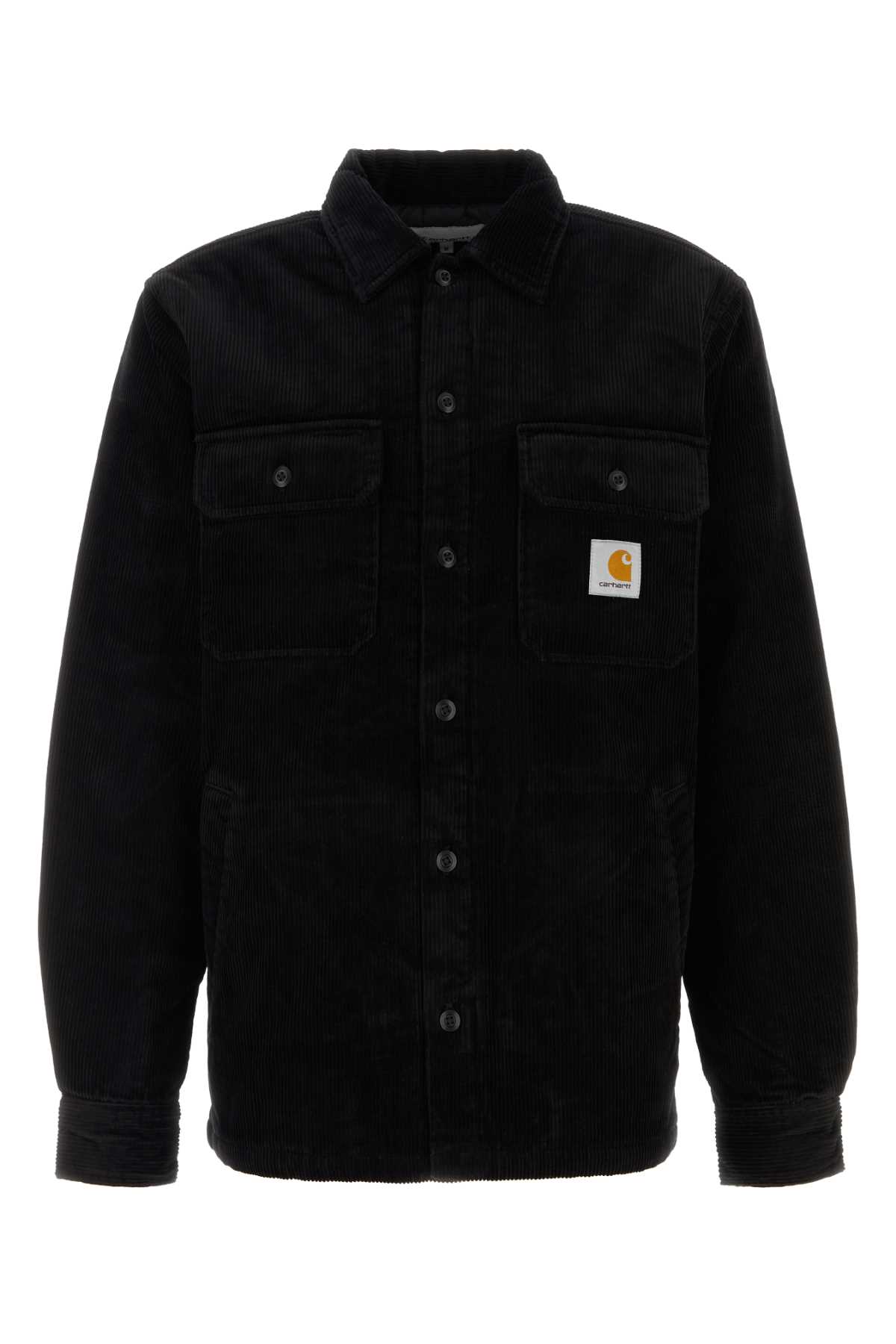 Shop Carhartt Black Corduroy Whitsome Shirt Jacket