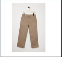 Bonpoint Kids' Brown Trousers For Boy With Logo