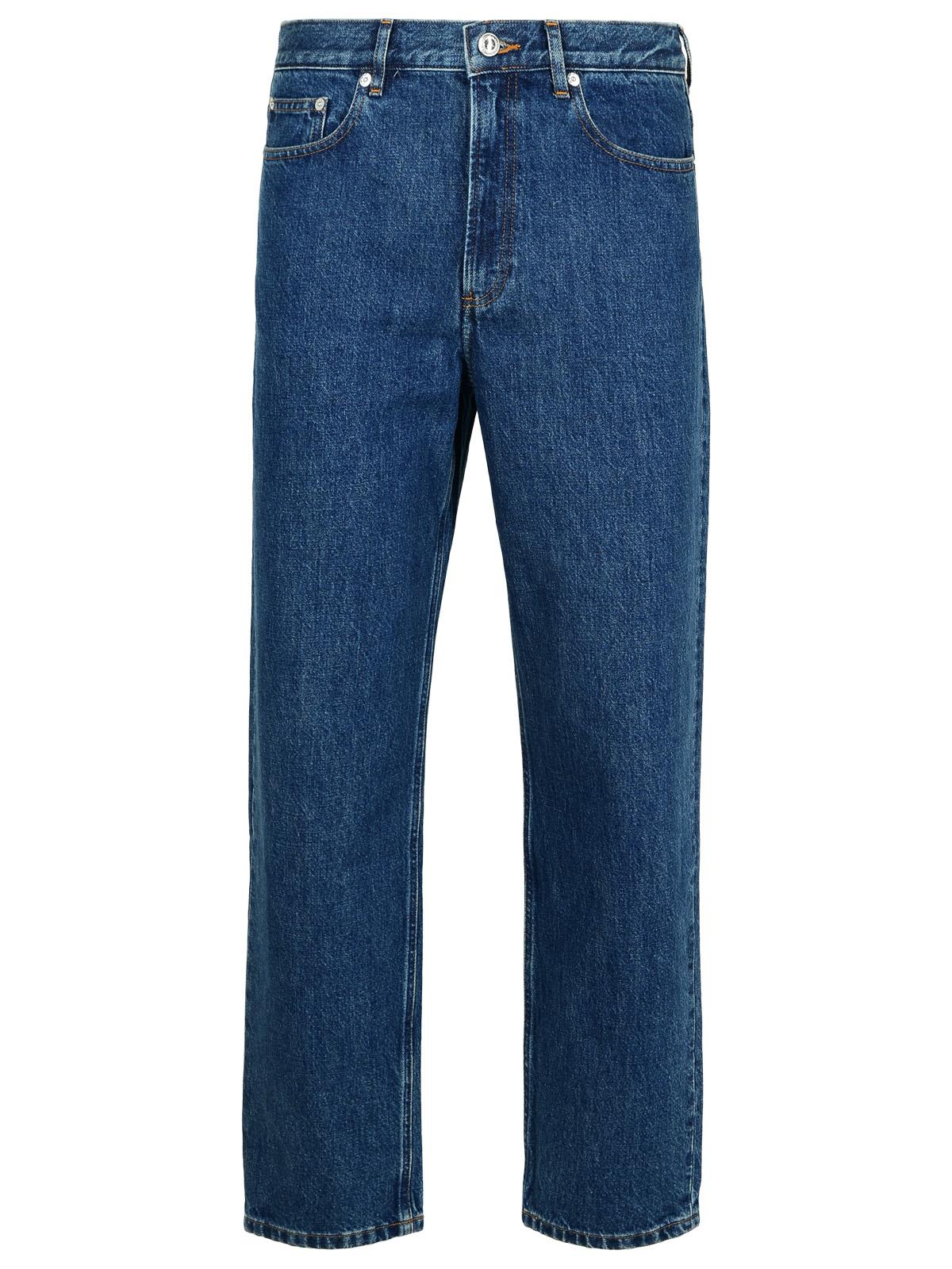 Apc A.p.c. Relaxed Jeans In Blue