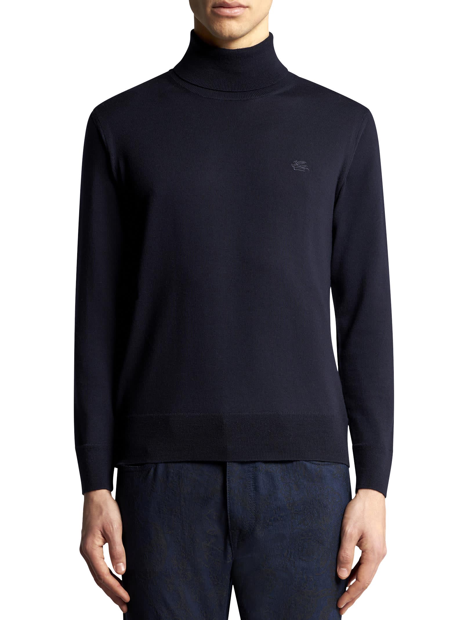 Shop Etro Sweater In Blue