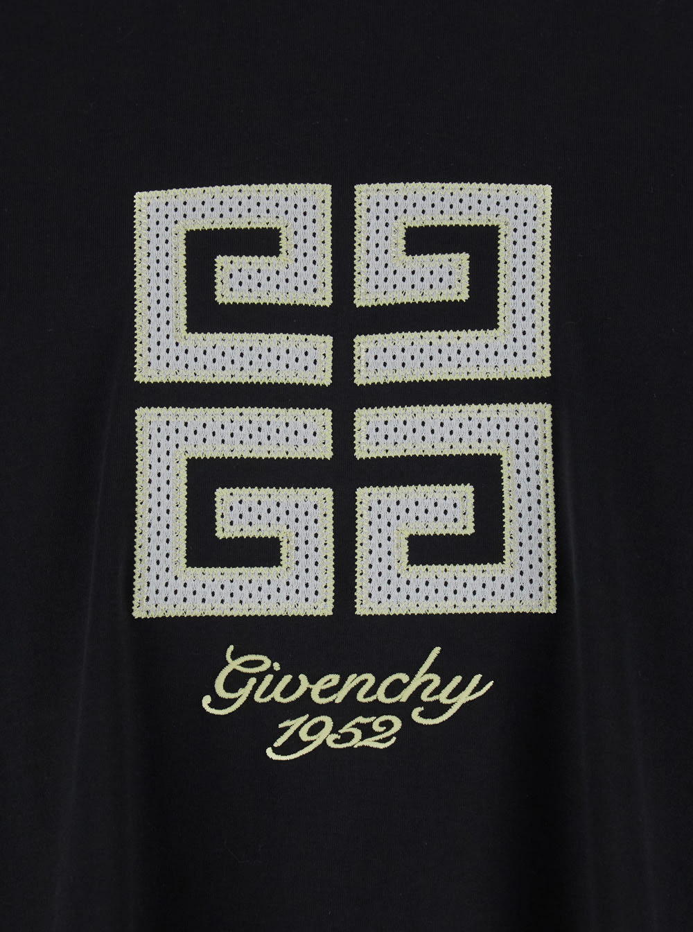 Shop Givenchy Black T-shirt With 4g Print In Cotton Man