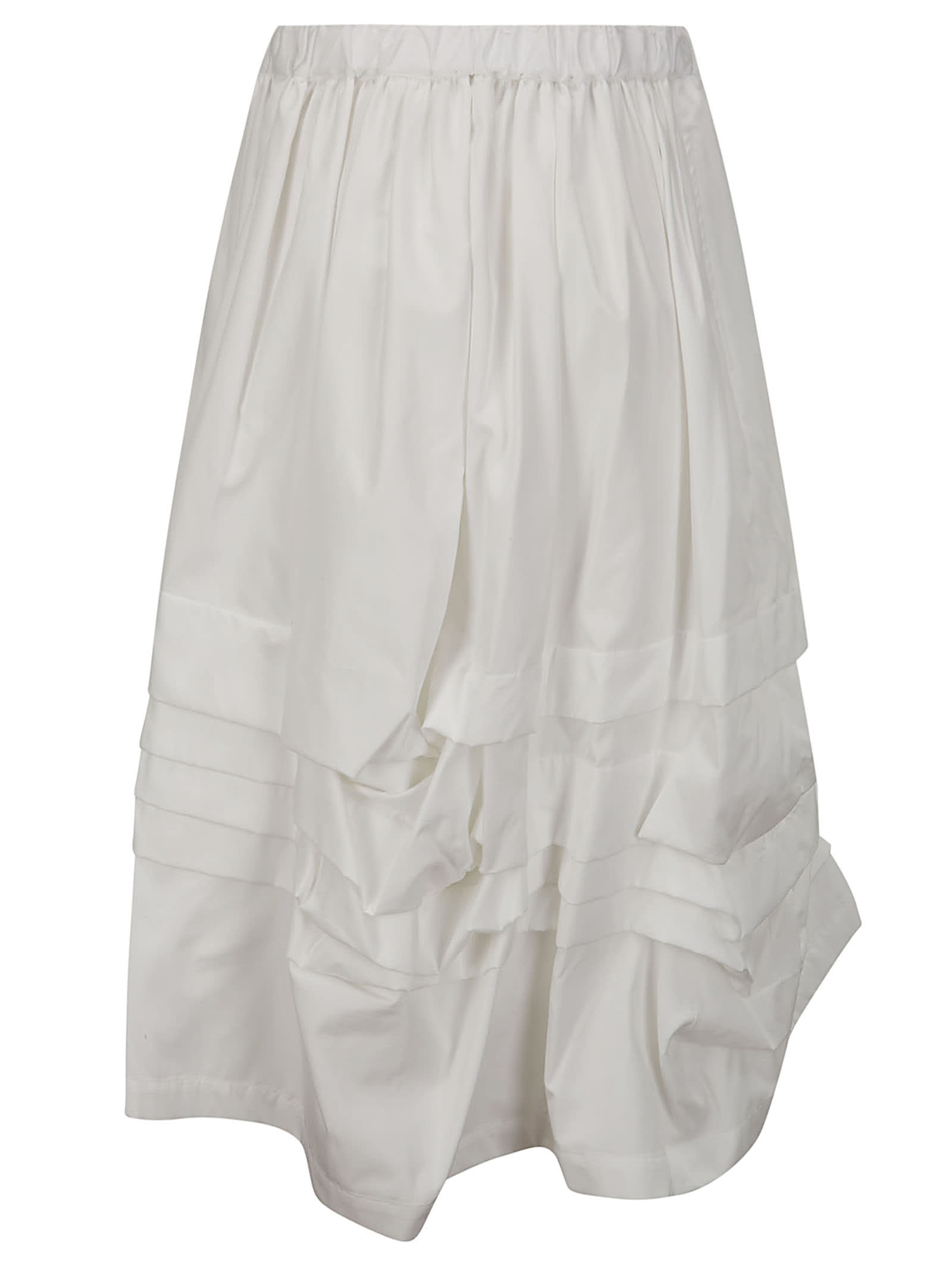 Shop Comme Des Garcons Girl Ladies Skirt In White
