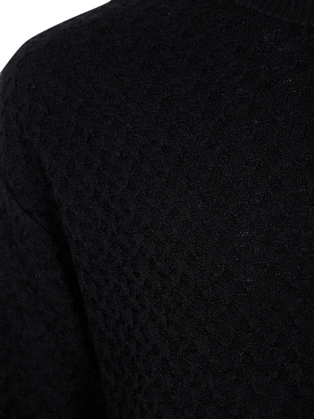 Shop Emporio Armani Sweater In Black