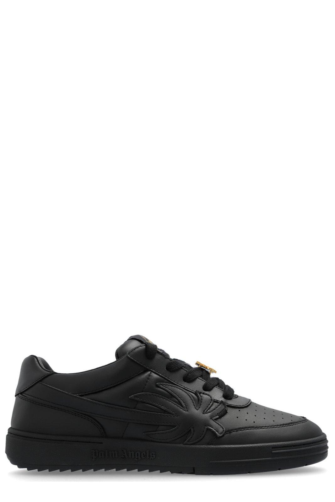 Palm Angels Palm Beach University Low-top Sneakers In Black