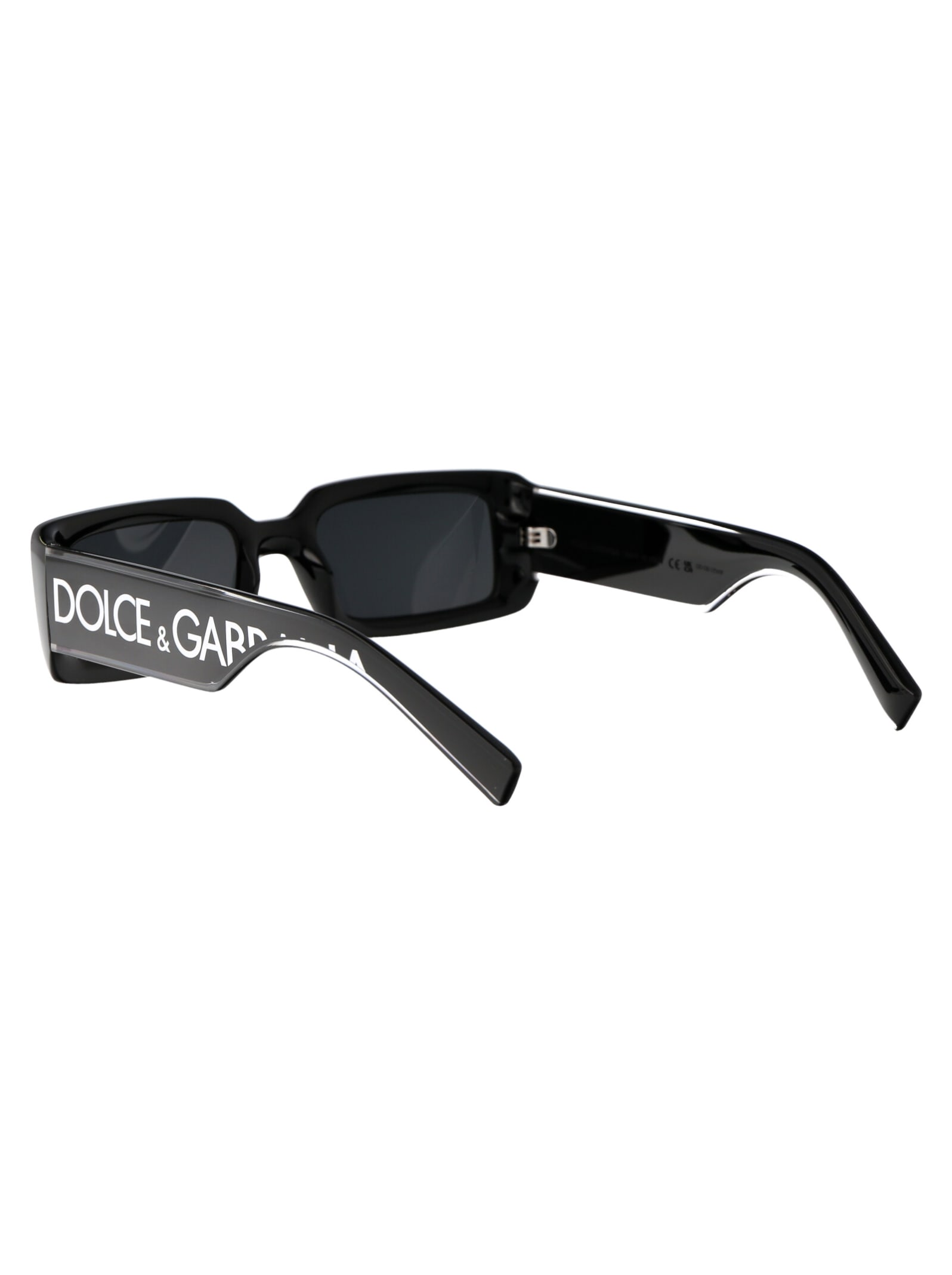Shop Dolce &amp; Gabbana Eyewear 0dg6187 Sunglasses In 501/87 Black