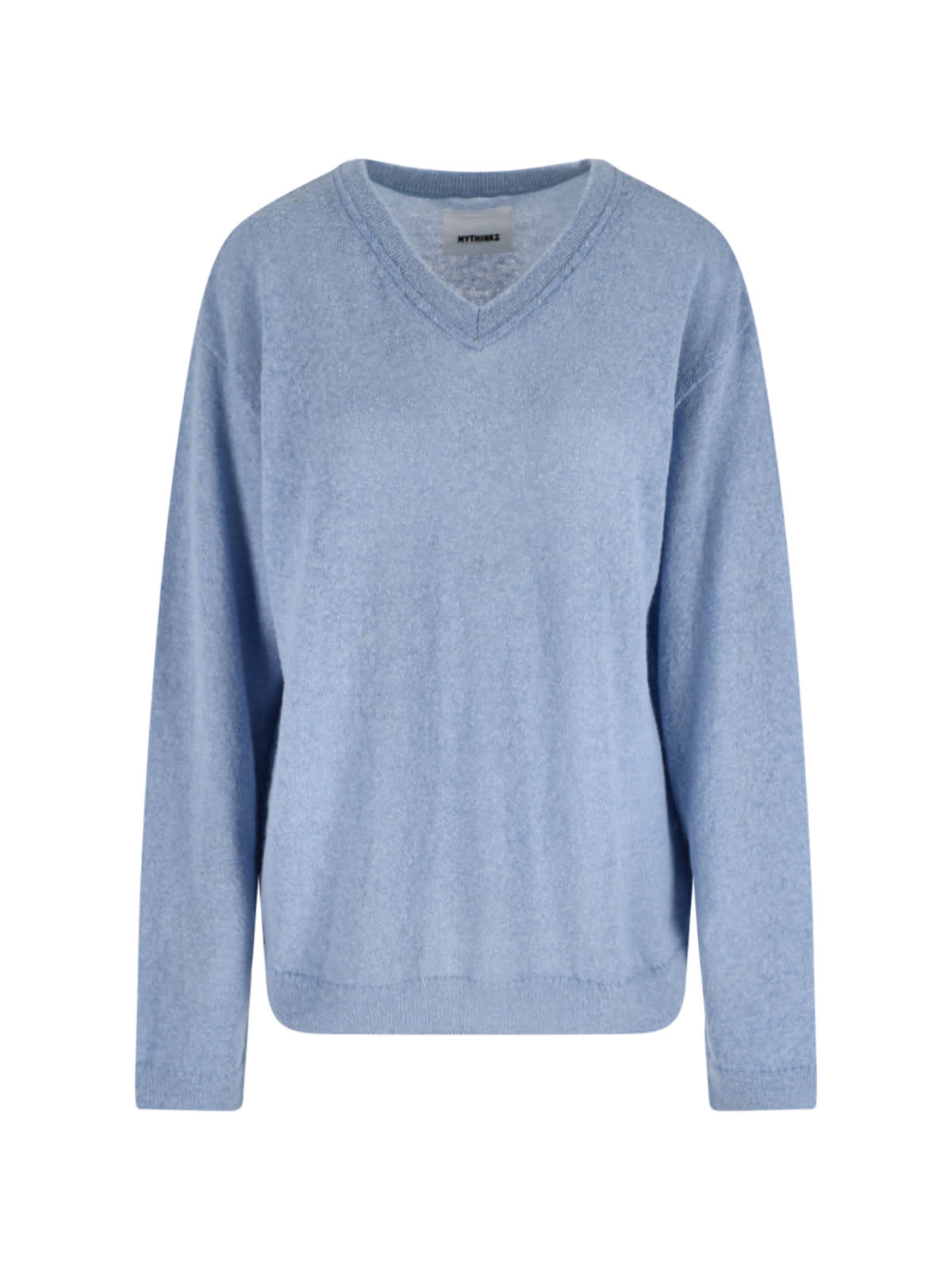 Mythinks V-neck Sweater In Blue
