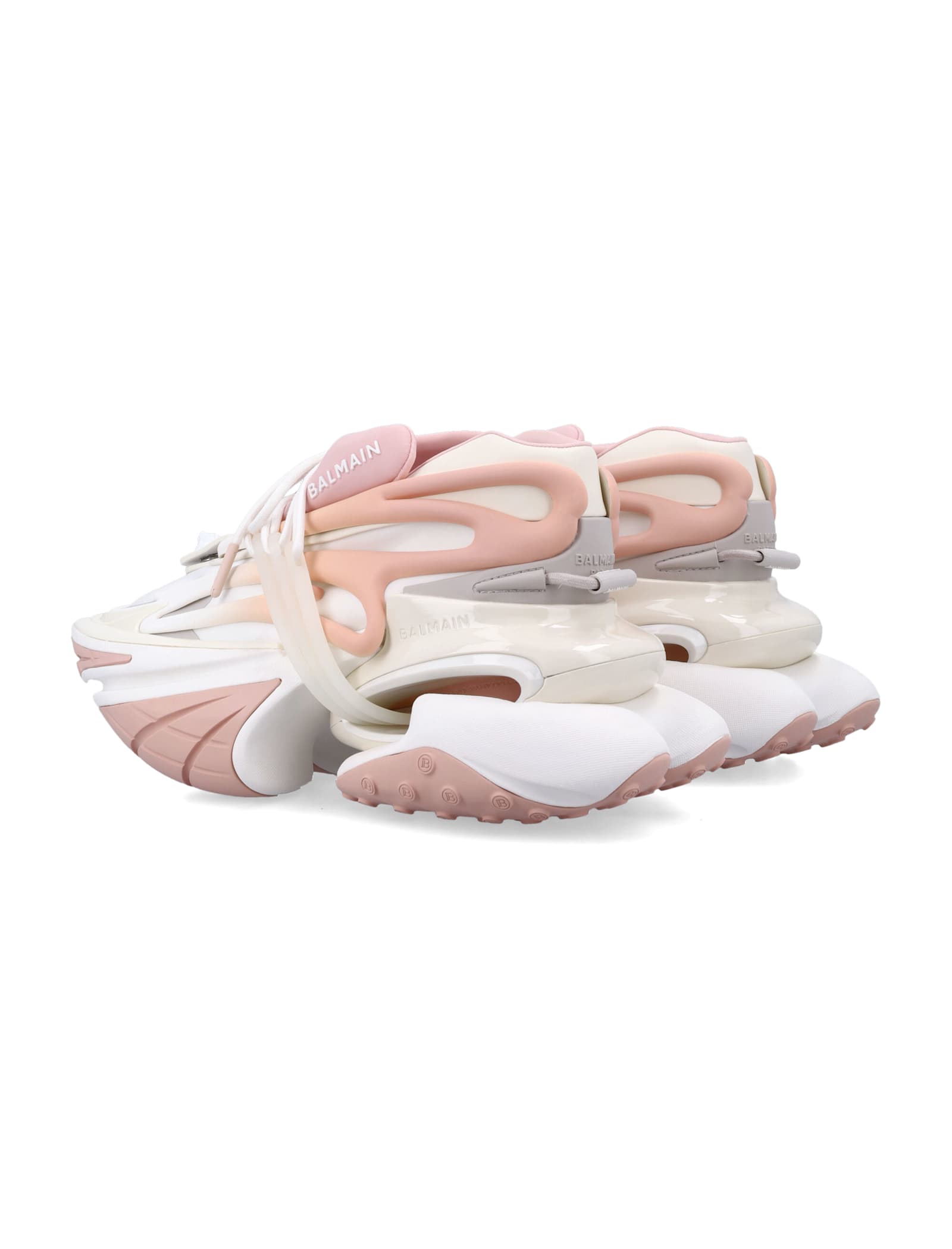 Balmain Unicorn Low Sneakers In Multi