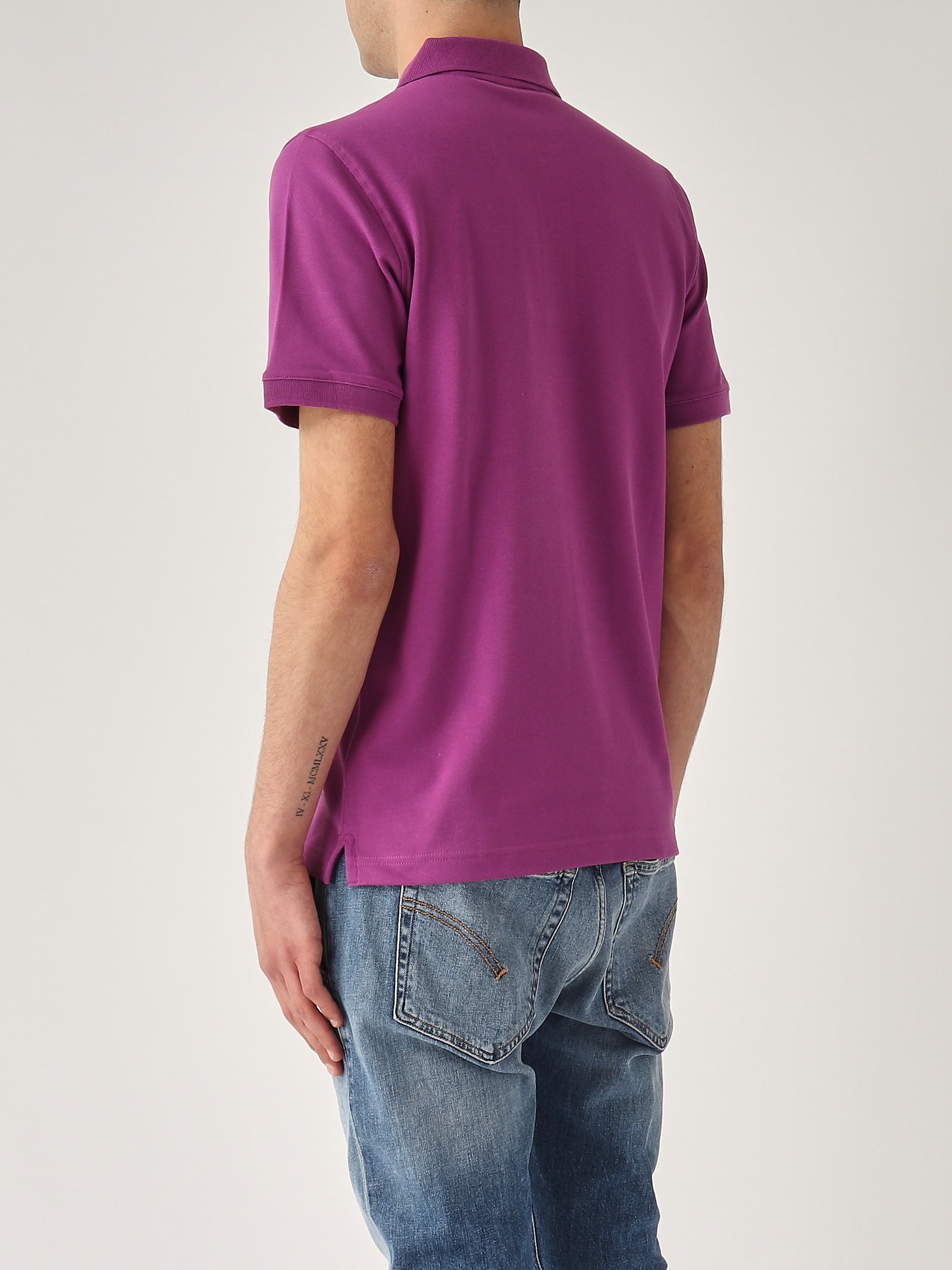 K-way Amedee Pique Polo In Blue