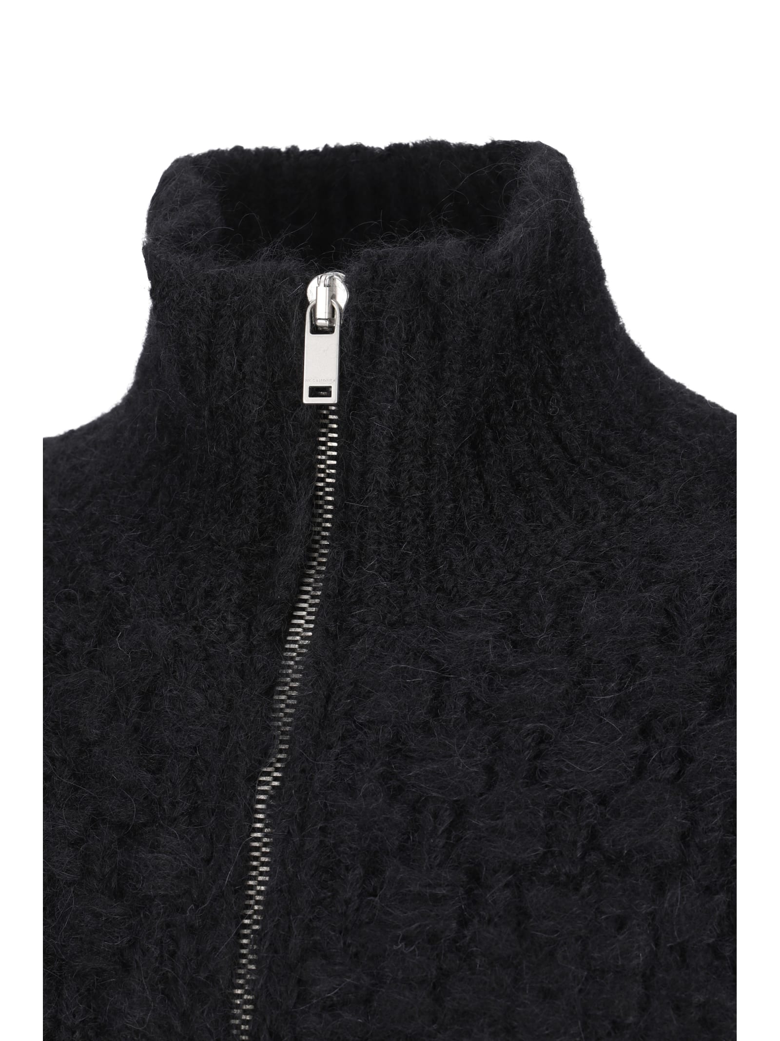 Shop Jil Sander Cardigan In Black