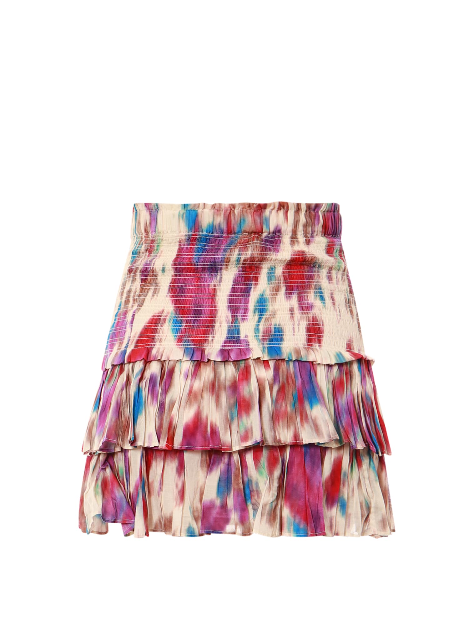 Shop Marant Etoile Naomi Skirt In Multicolor