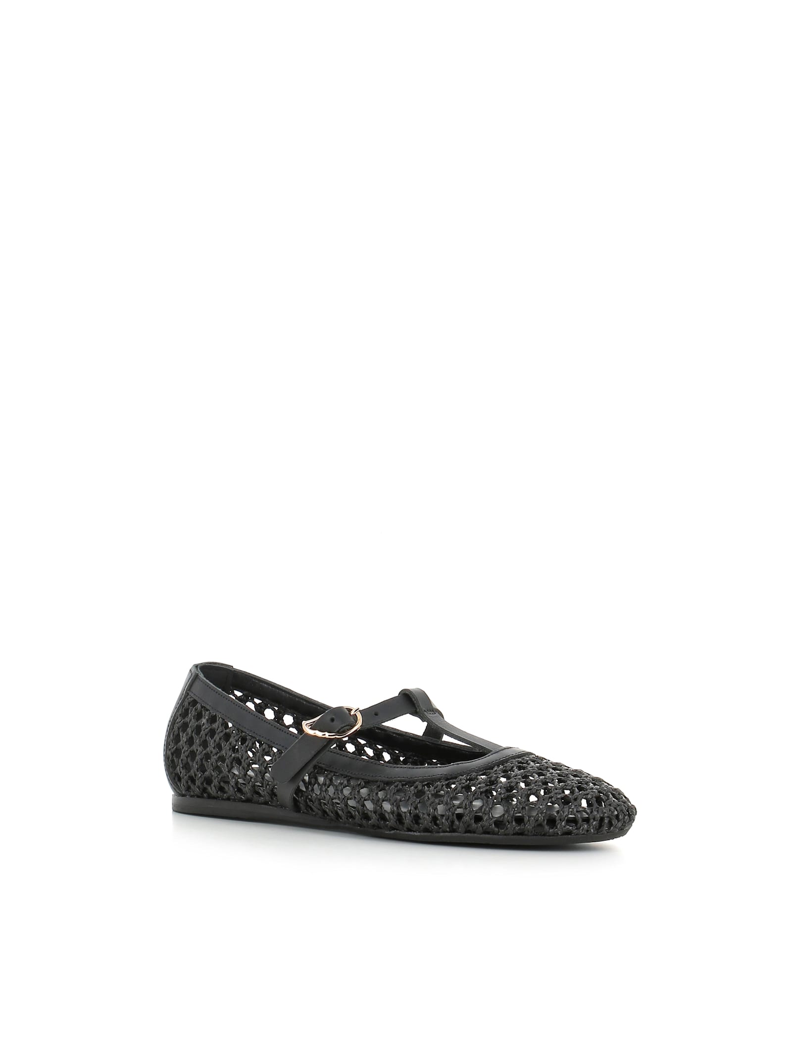Ancient Greek Sandals Ballerin Aerati In Black