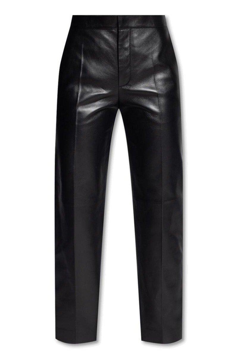 Chloé Straight-leg Leather Pants