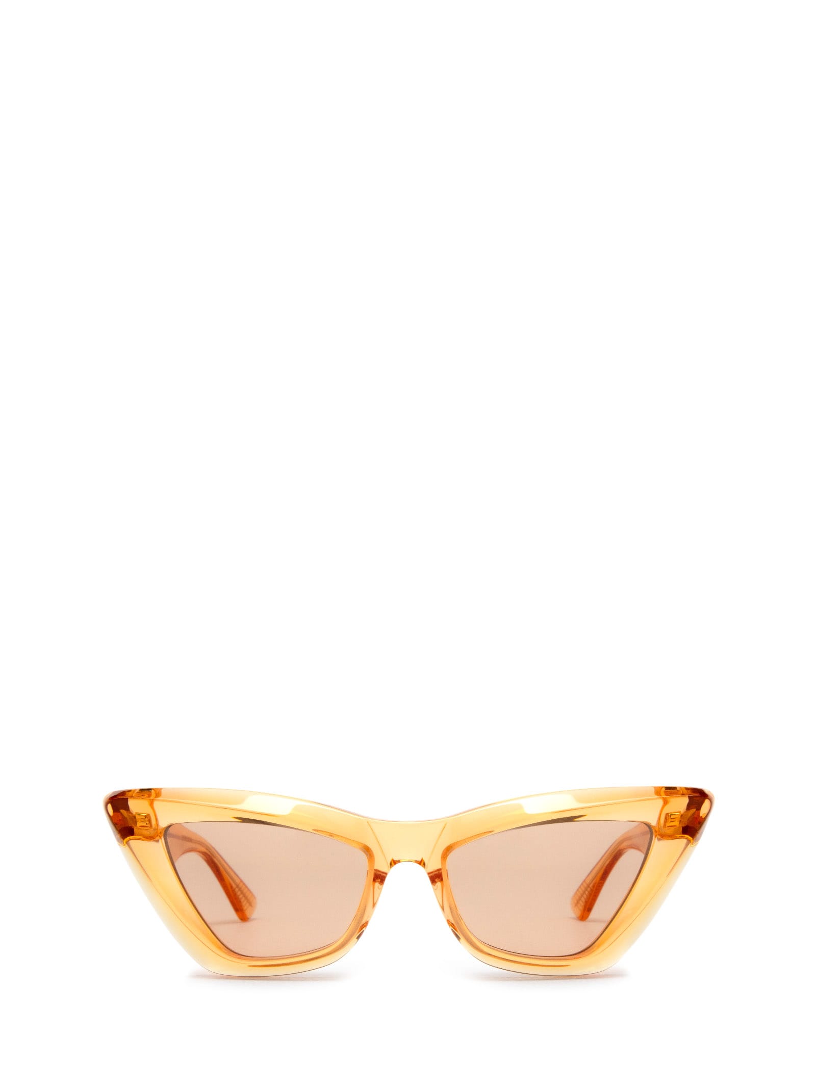 Bottega Veneta Eyewear Bv1101s Orange Sunglasses