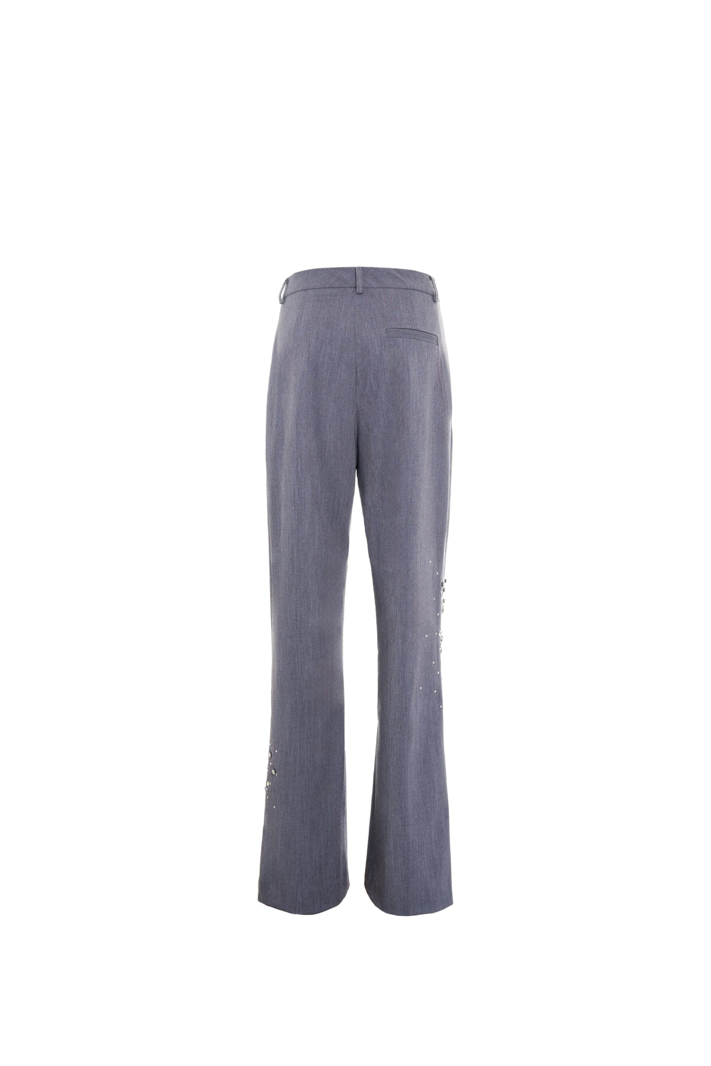 Shop Des Phemmes Pants In Grey