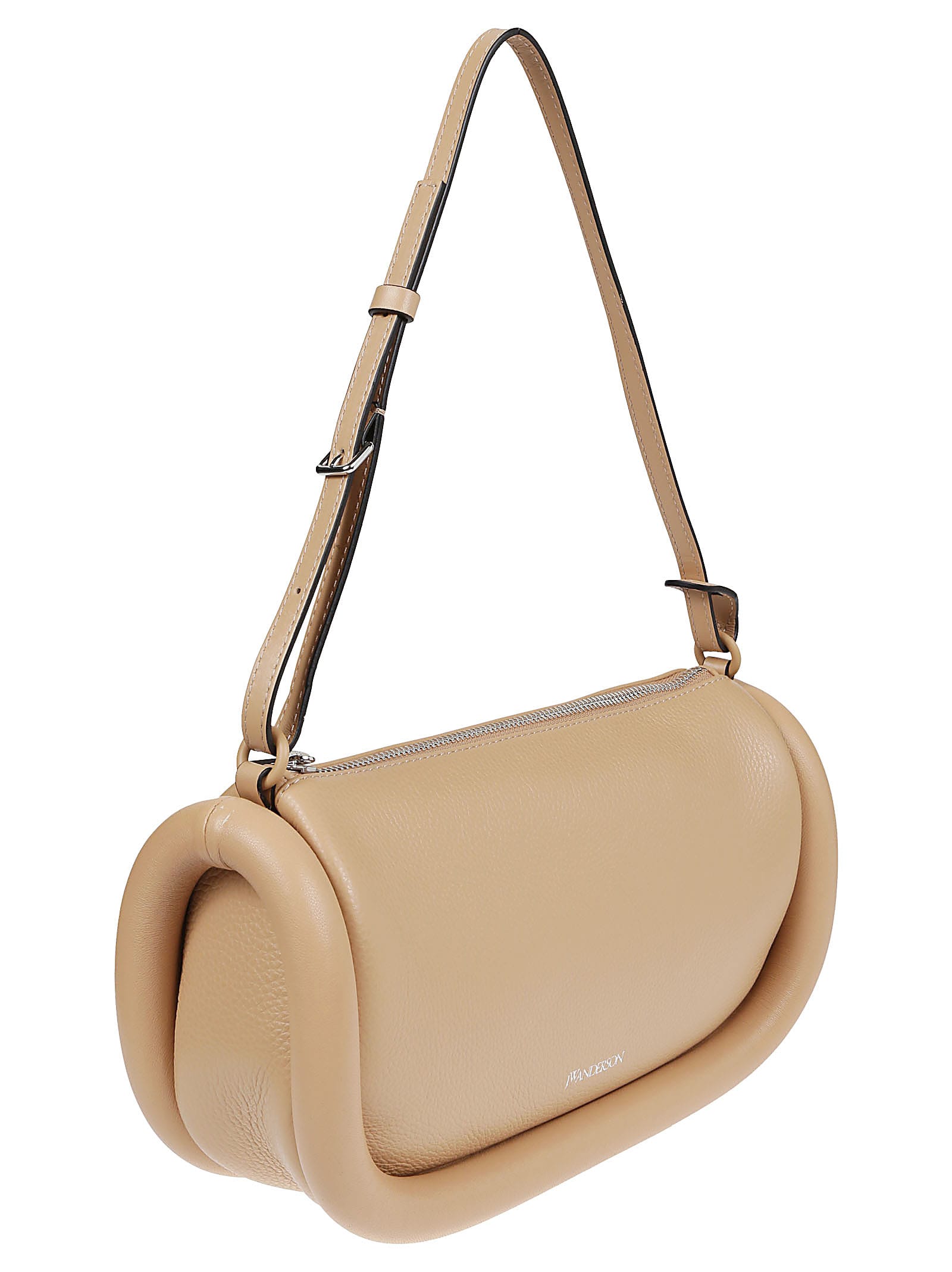 Shop Jw Anderson The Bumper-15 Bag In Champagne