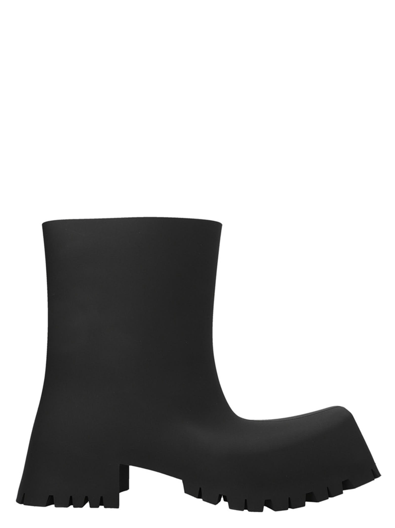 Balenciaga Trooper Rubber Ankle Boots