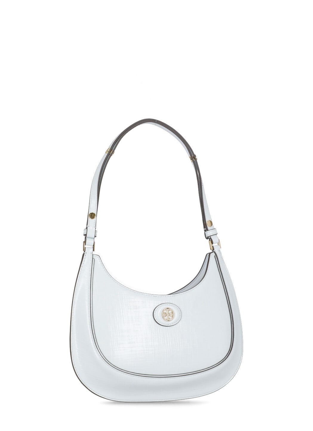 Shop Tory Burch Robinson Shoulder Bag In Light Blue