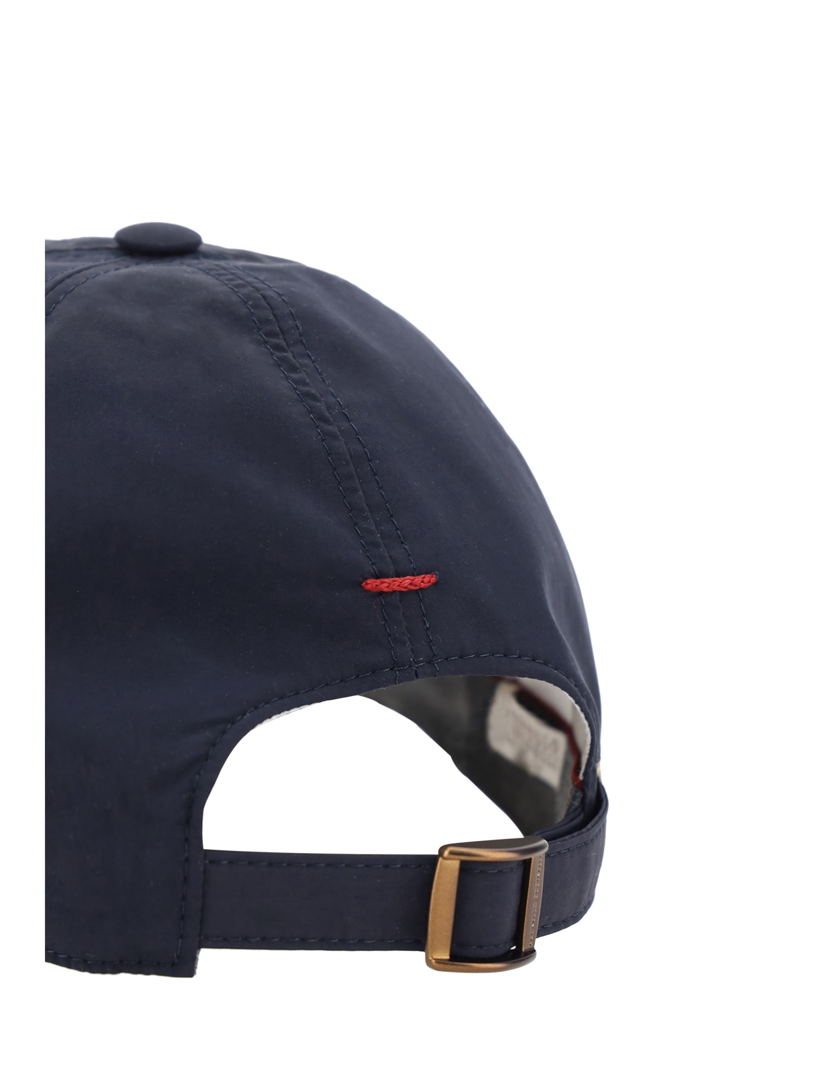 Shop Brunello Cucinelli Baseball Hat In Blue
