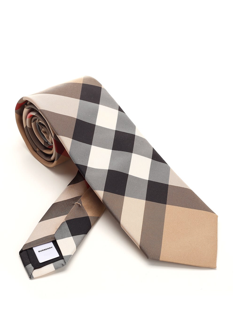 BURBERRY CHECK TIE