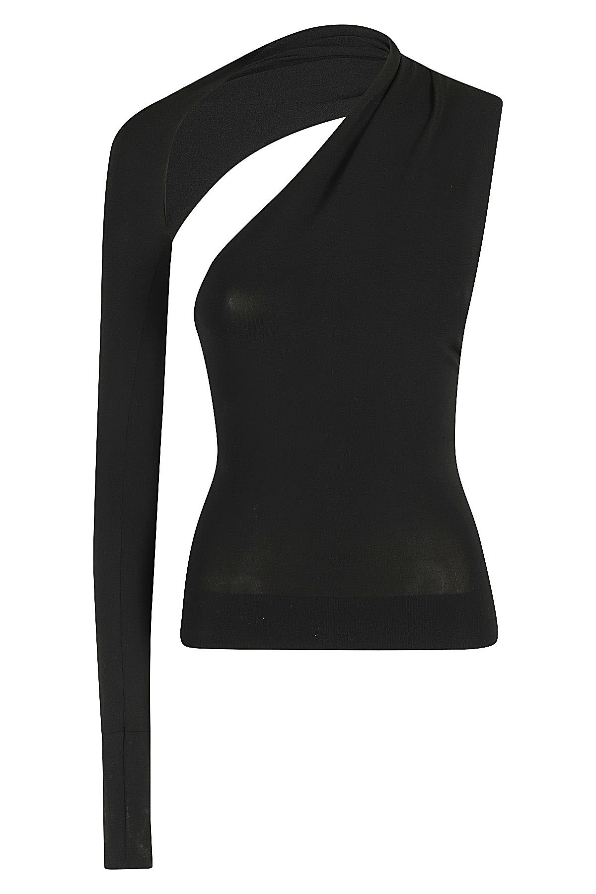 Shop Philosophy Di Lorenzo Serafini Soft Poliammide Stretch In Nero