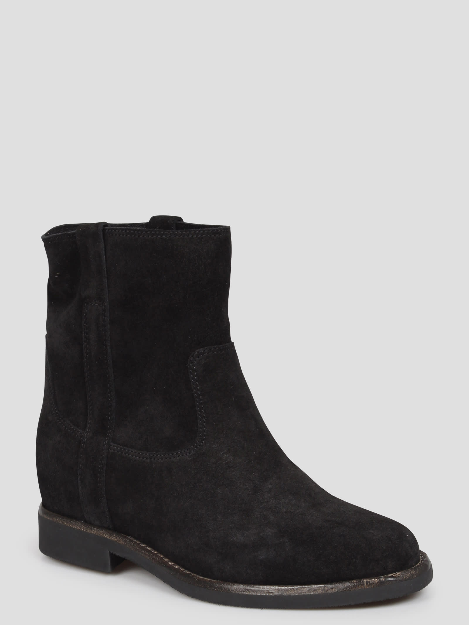 Shop Isabel Marant Susee Ankle Boots In Black