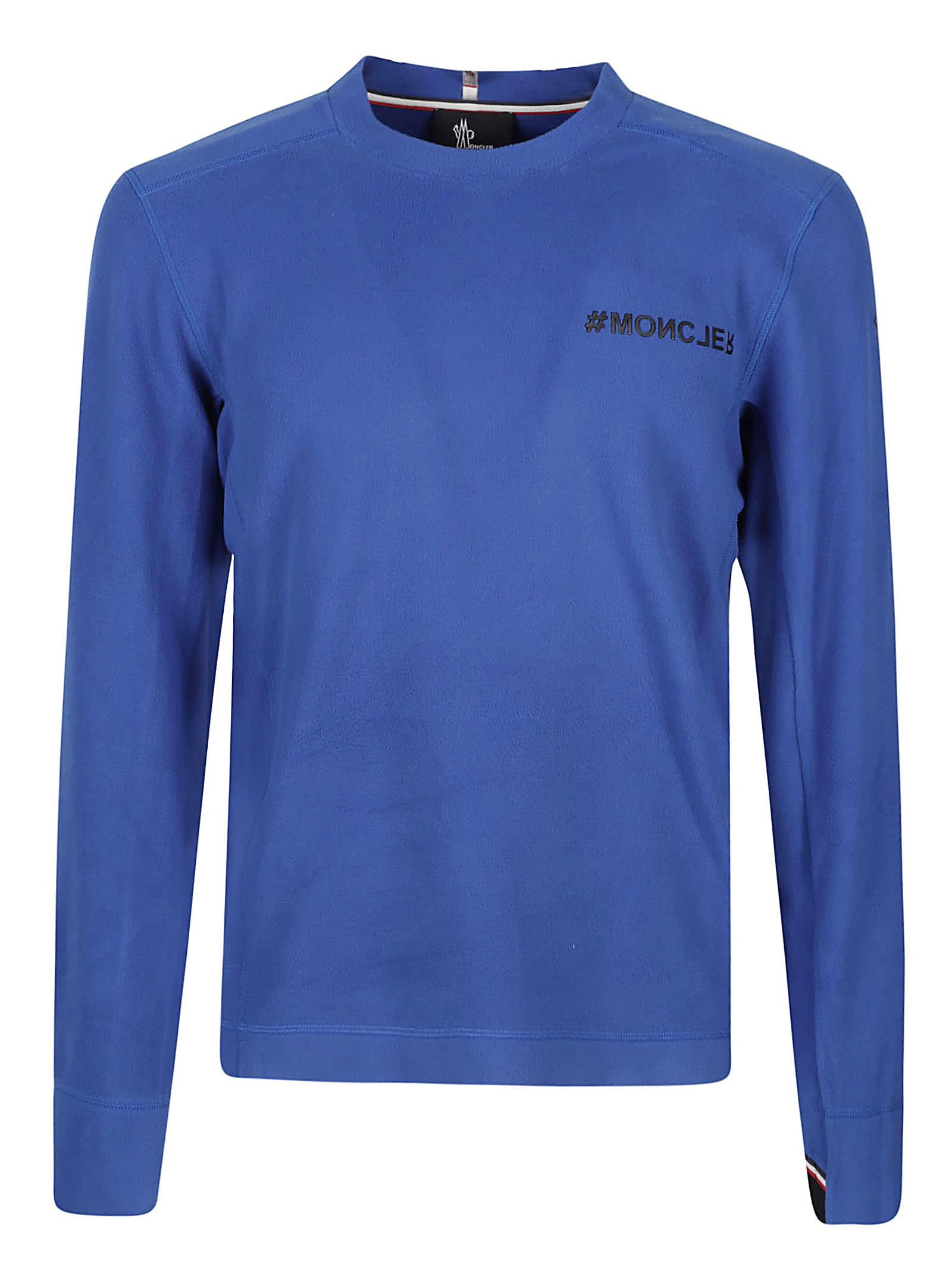 Shop Moncler Sweatshirt In G Bluette