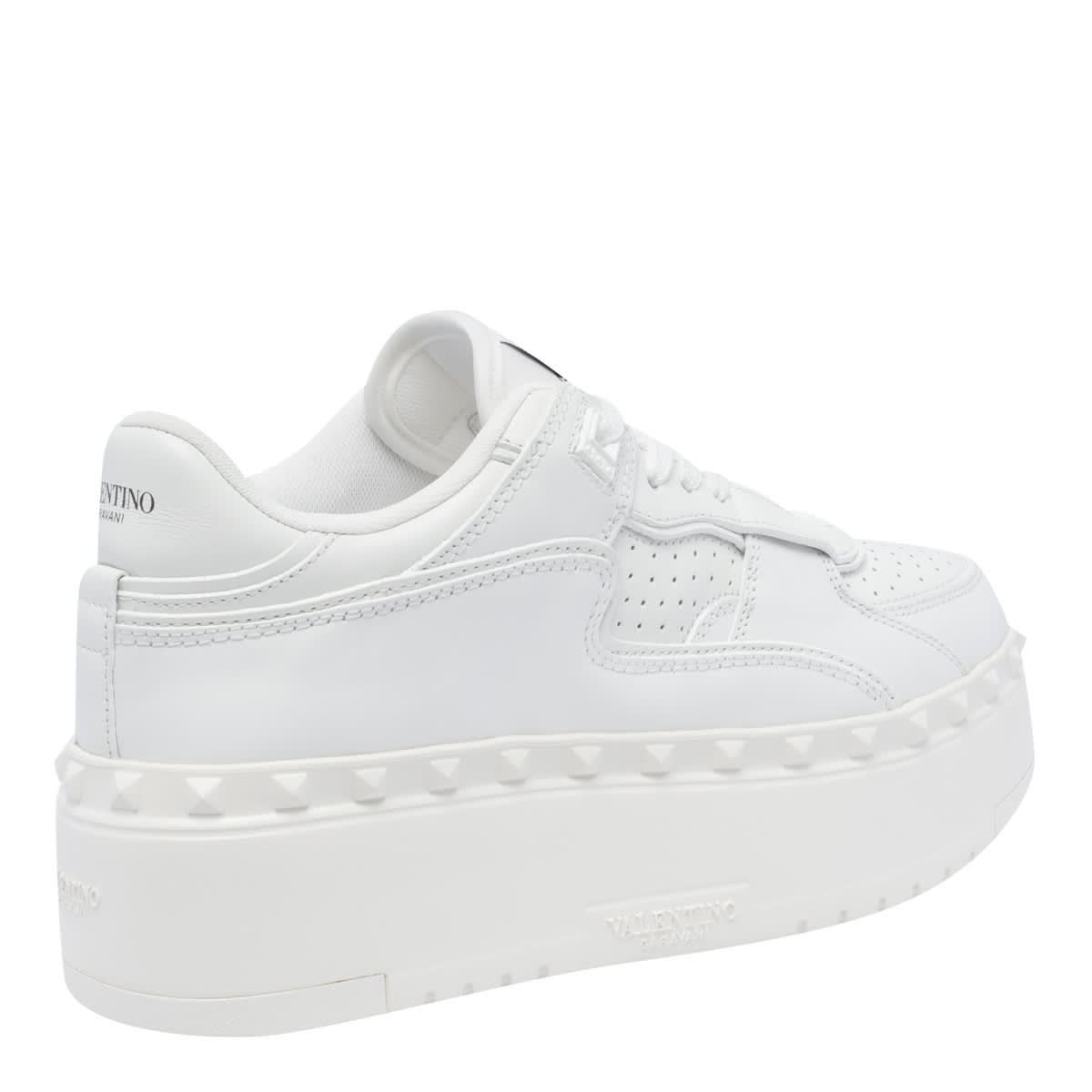 Shop Valentino Freedots Xl Sneakers In White